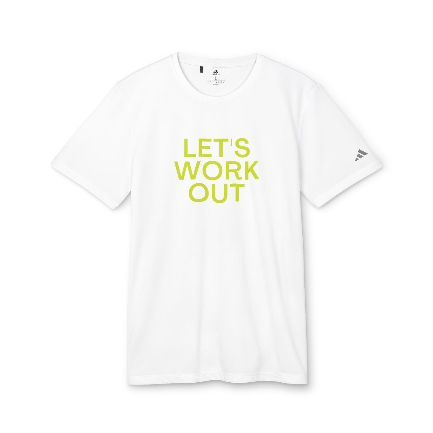 Let's Work Out - adidas® Women's Sport T-shirt