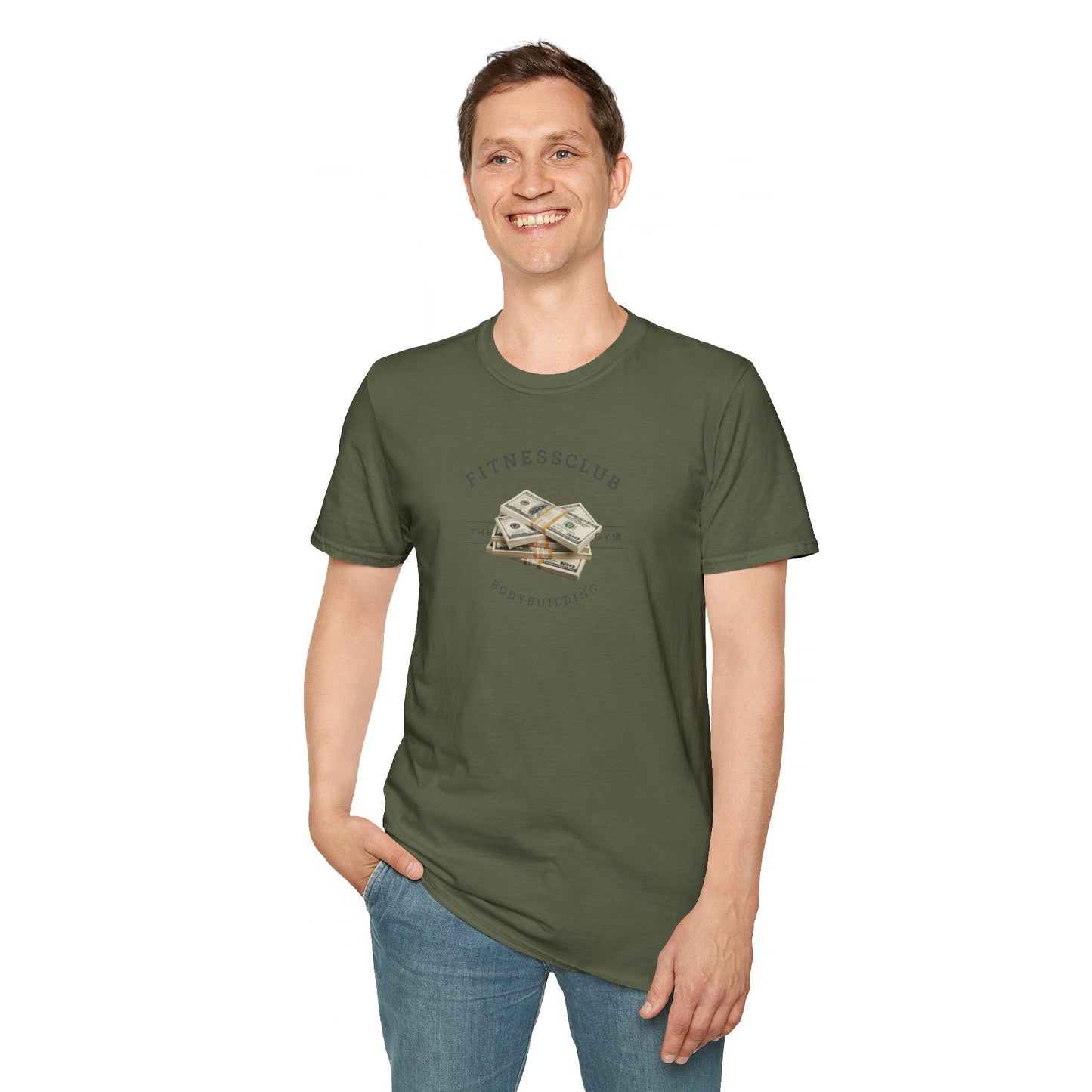 Men’s T-Shirt – Fitness Club Money