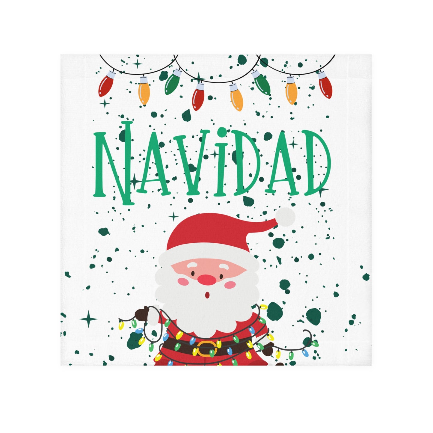 Face Towel- Navidad Decor