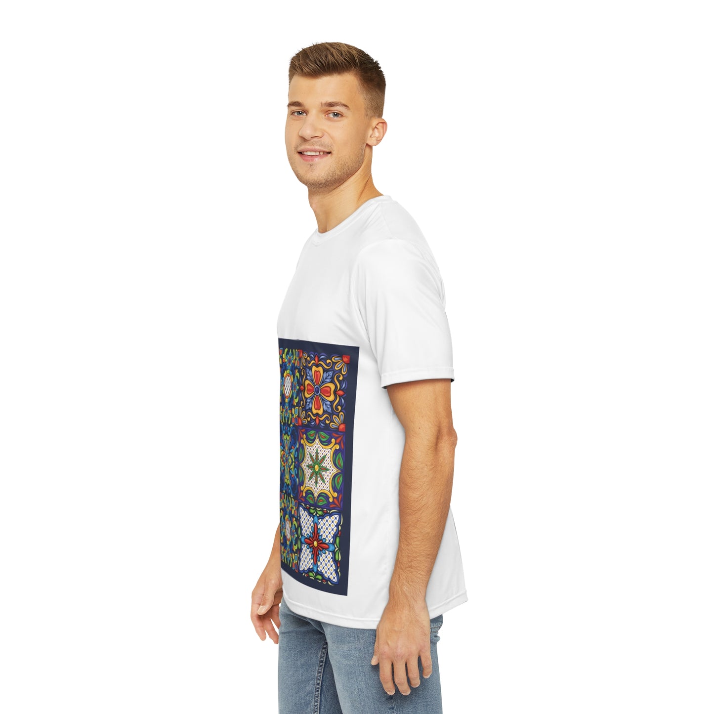 Men's T-shirt - Blue Window