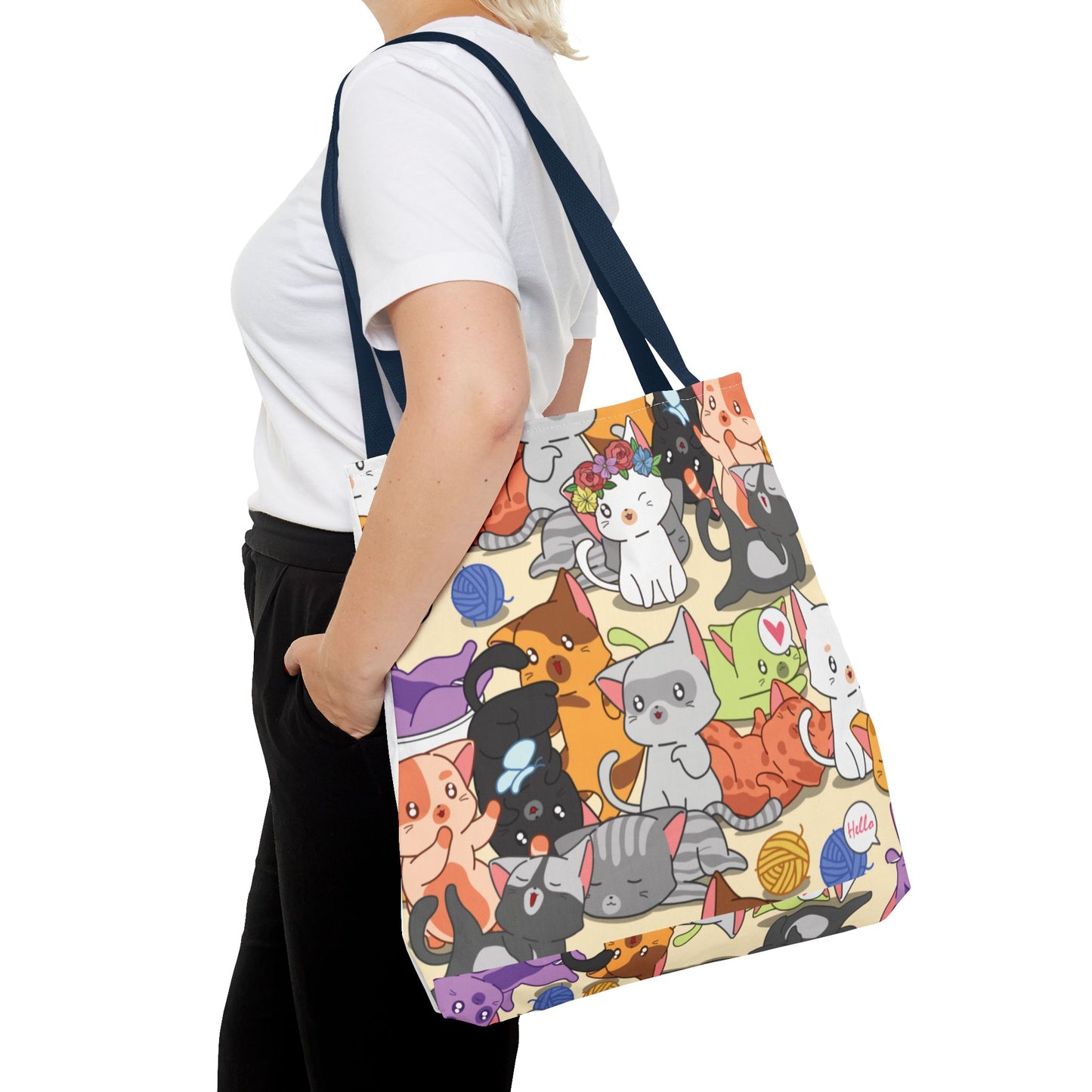 Tote Bag I love Cats