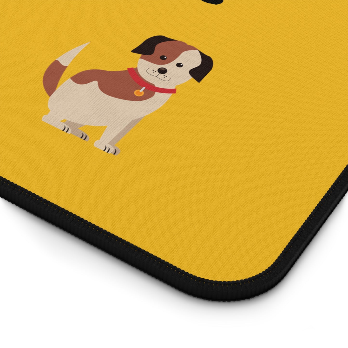 Yellow Desk Computer Mat - Multifunctional Kids Design