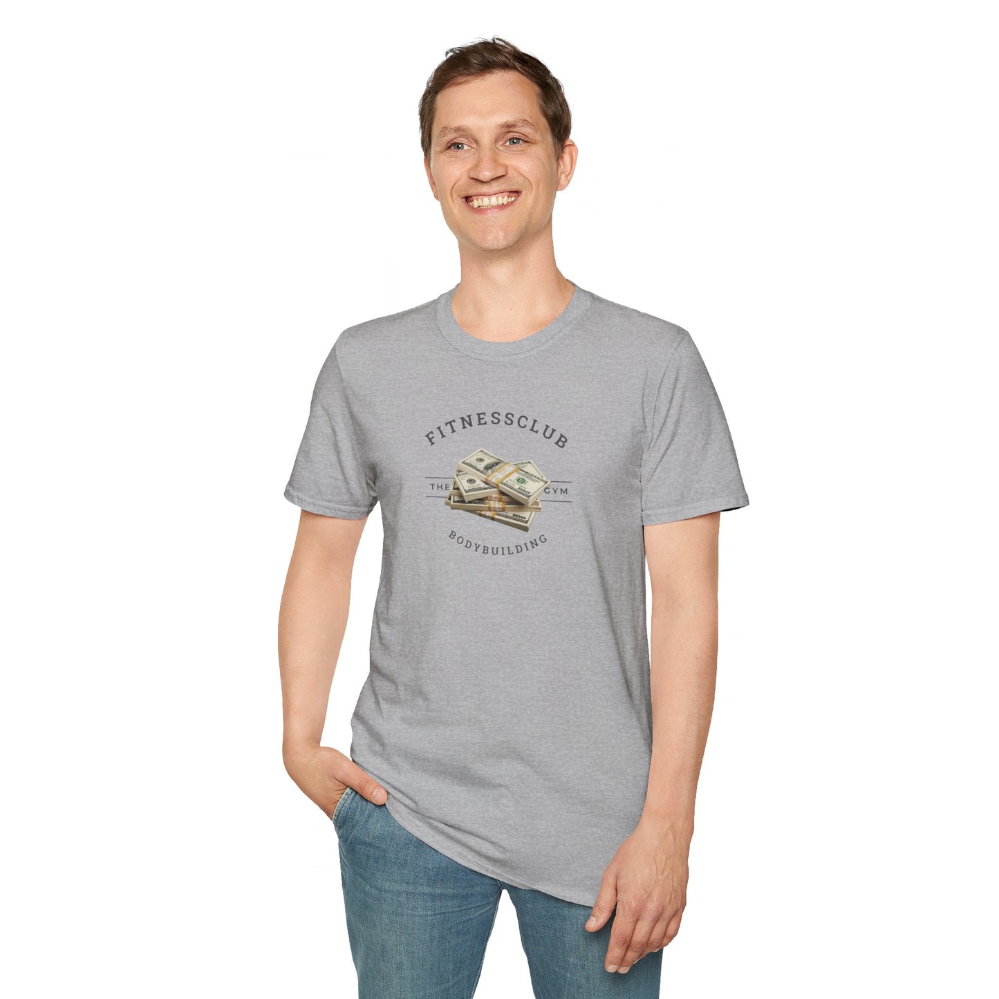 Men’s T-Shirt – Fitness Club Money