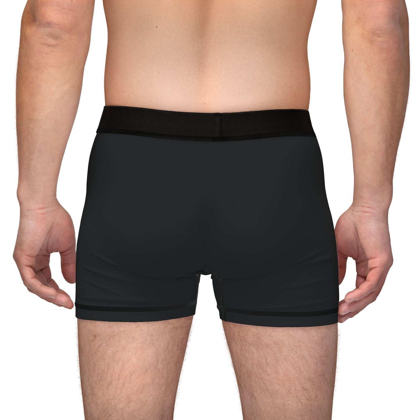 Men's Boxers - Black Flower