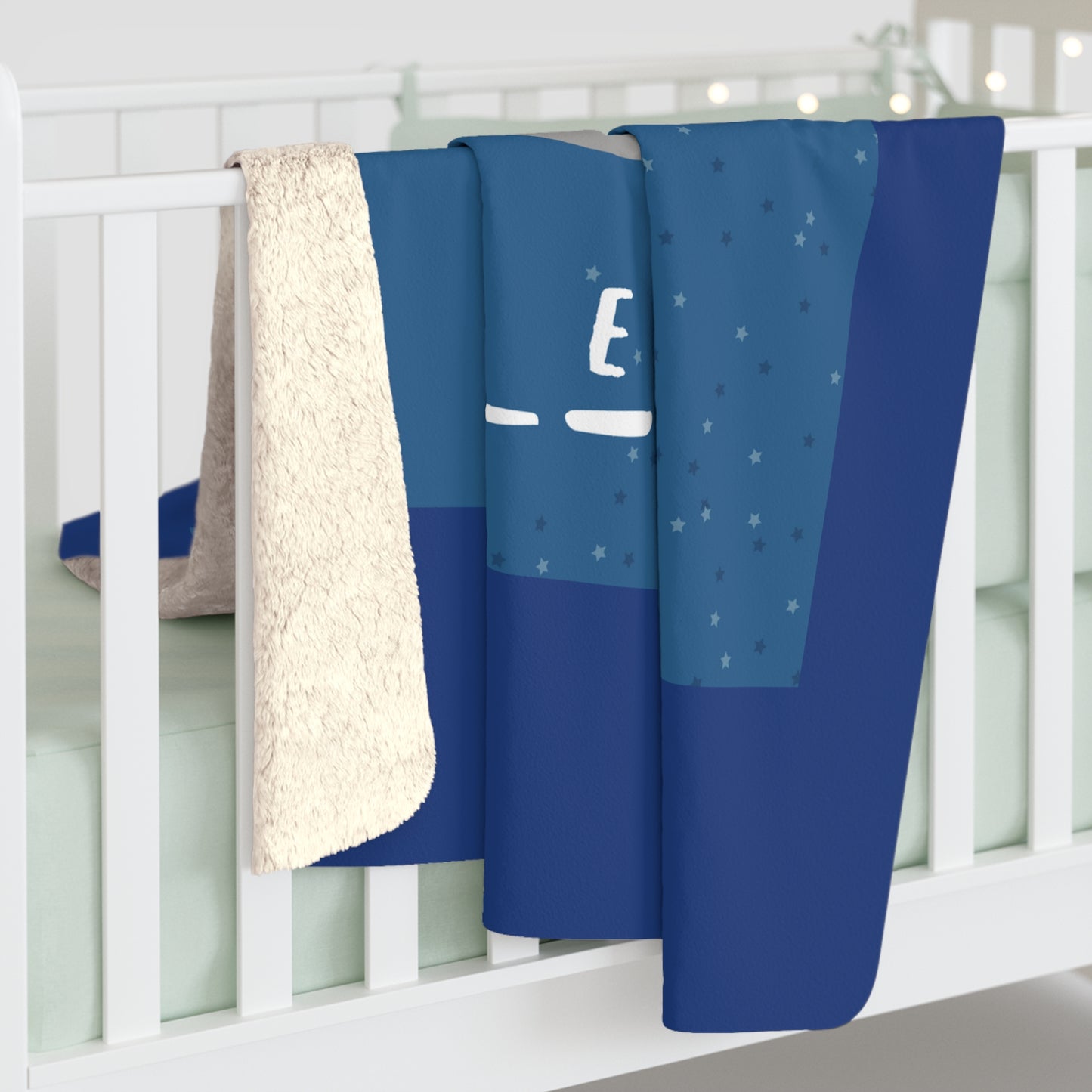 Blanket for Bed Couch Sleep Cover 50''x60''Blue Gray