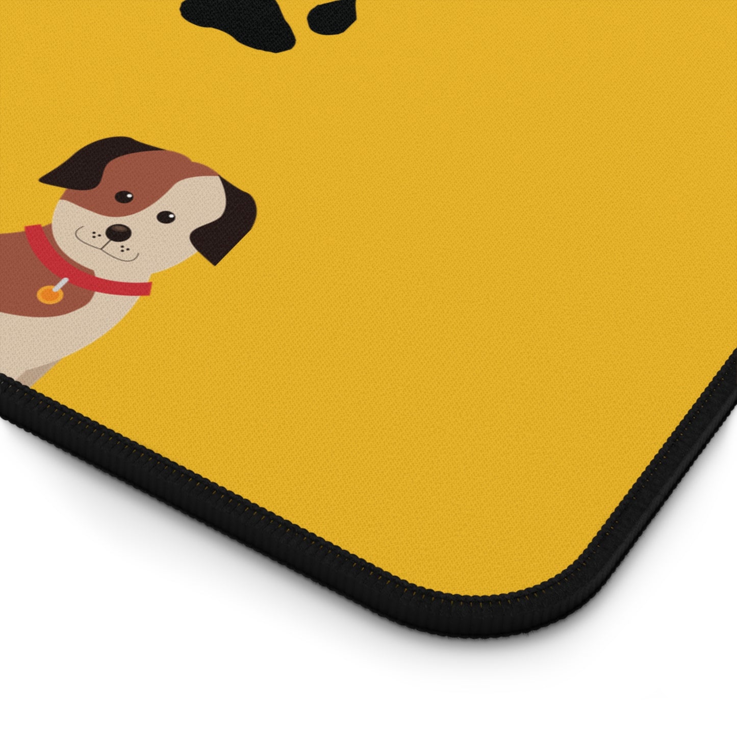 Yellow Desk Computer Mat - Multifunctional Kids Design