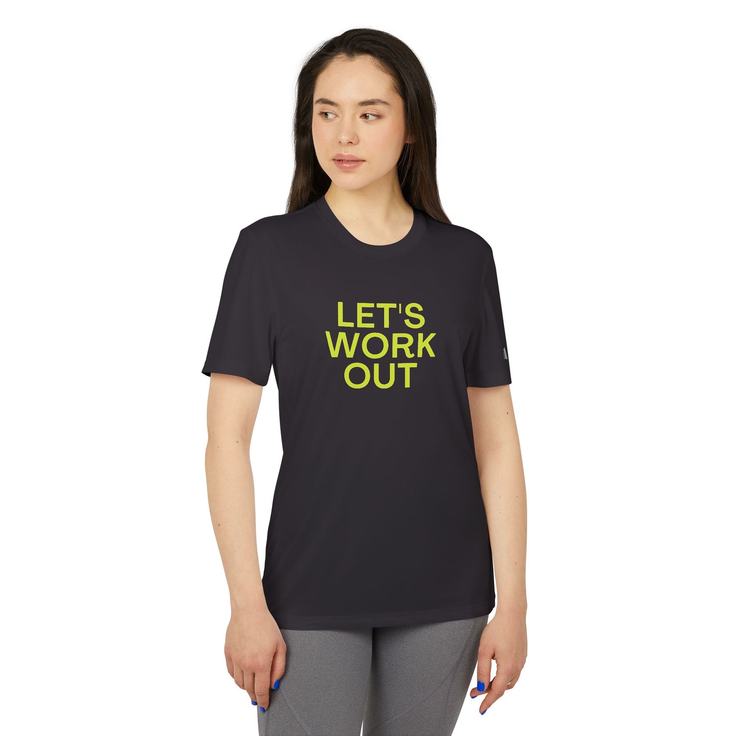 Let's Work Out - adidas® Women's Sport T-shirt