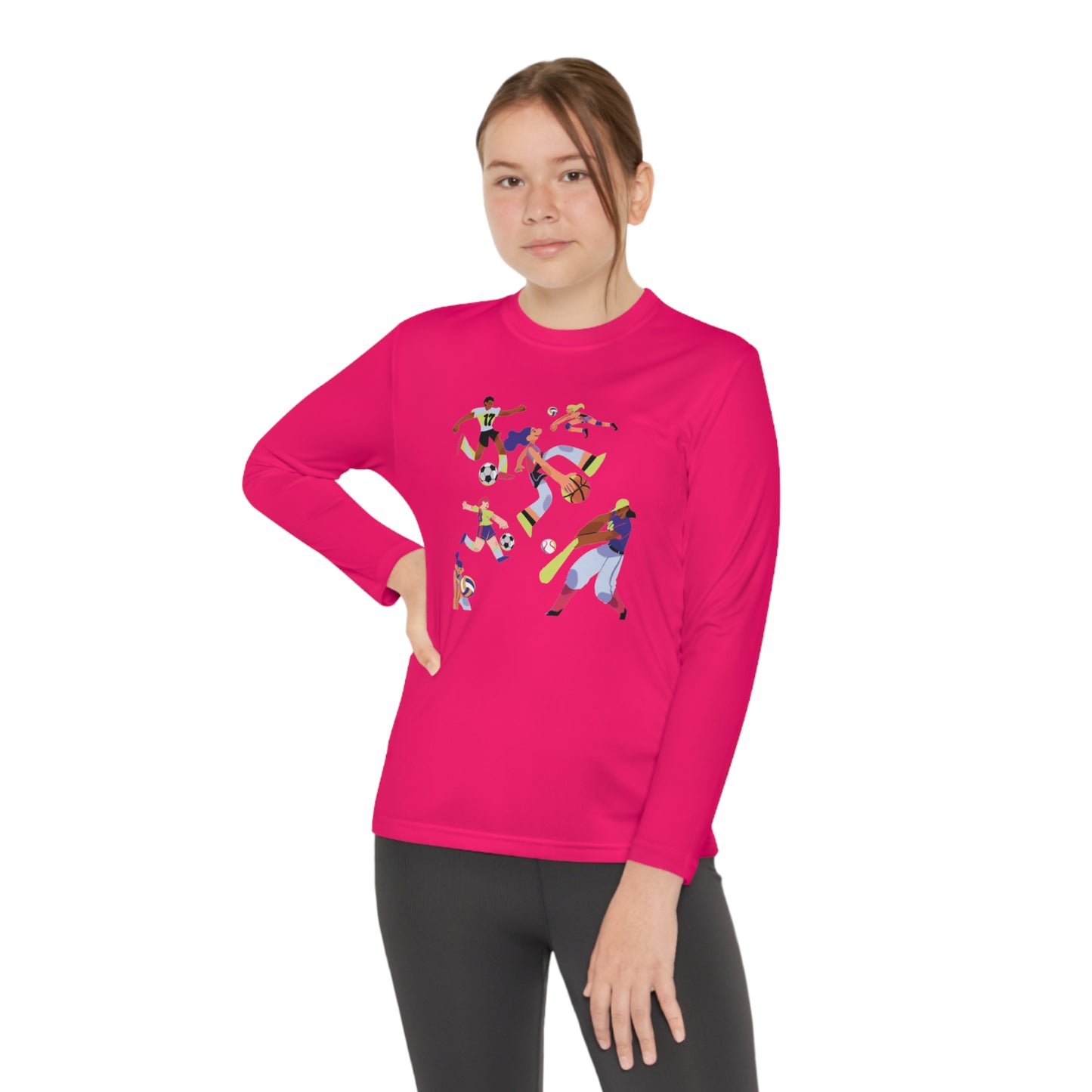 Youth Girl Long Sleeve T-shirt