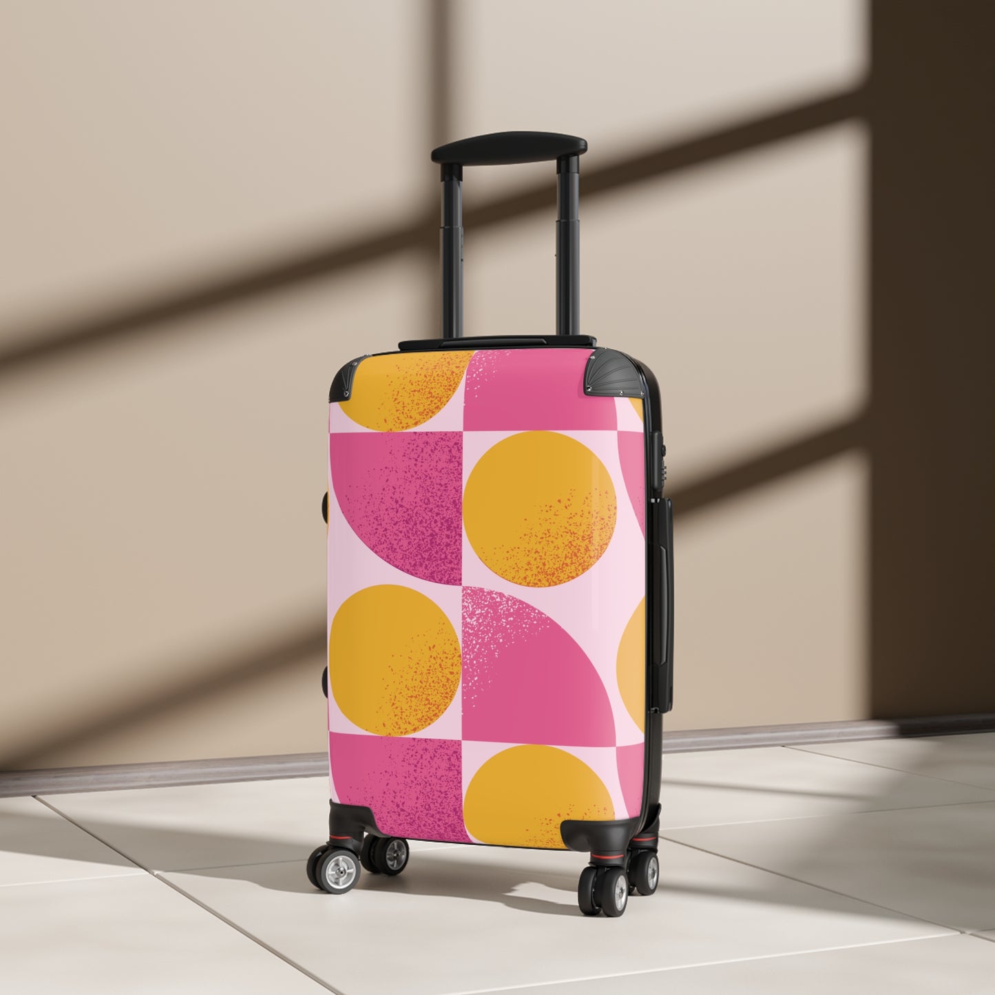 Pink Orange Suitcase