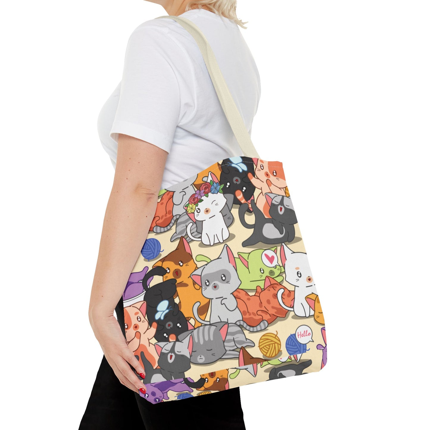 Tote Bag I love Cats