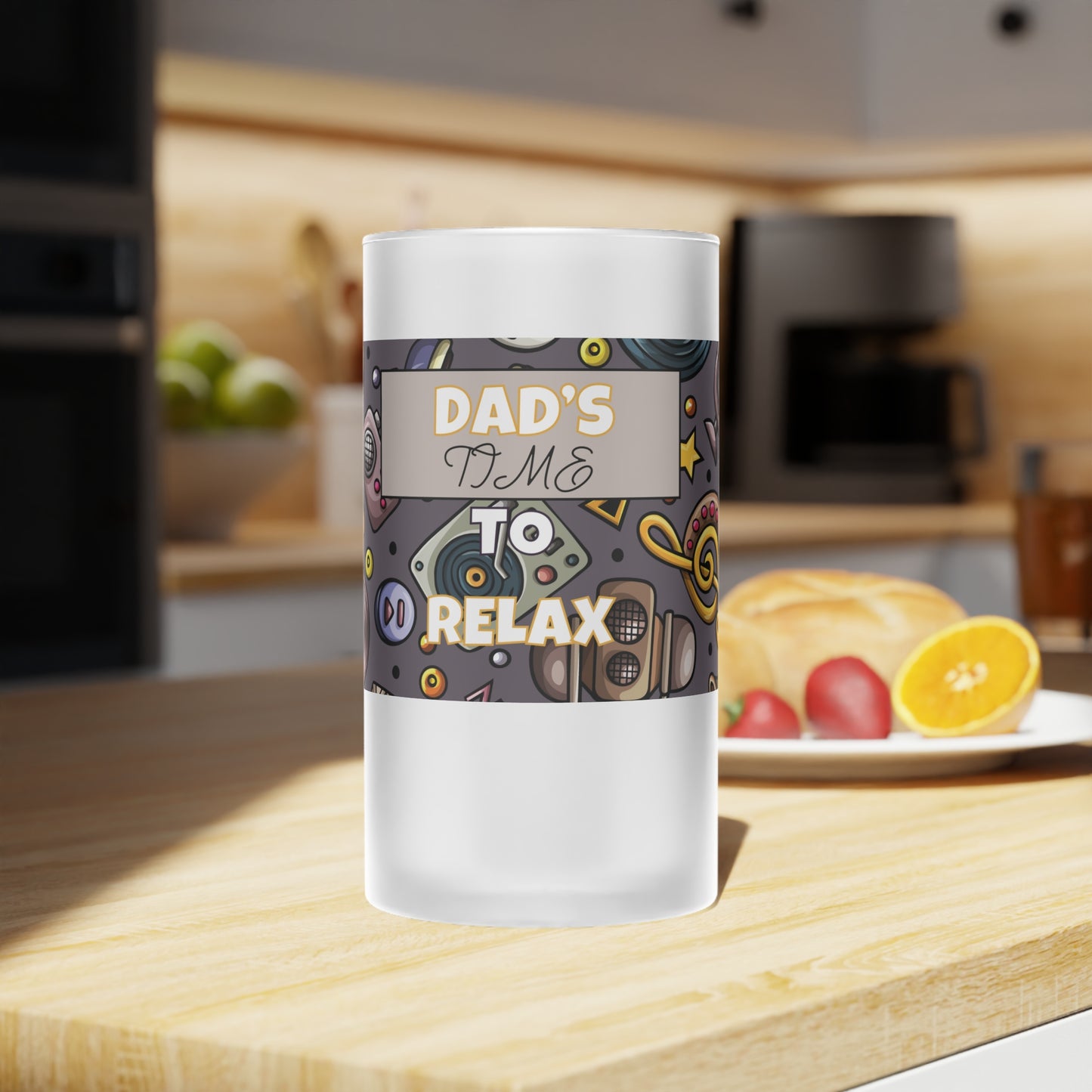 Frosted Glass Mug