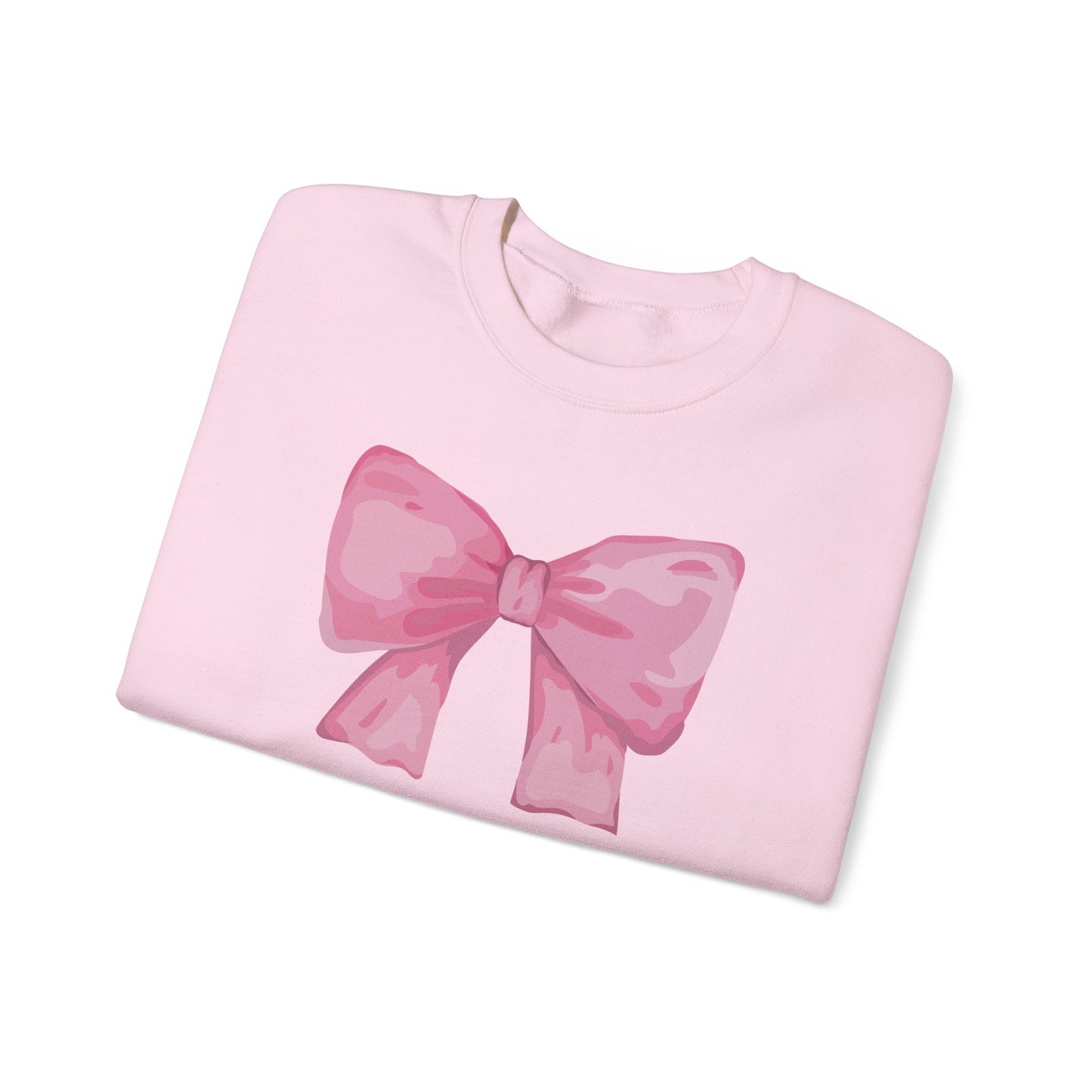 Pink Bow Women's  Sweatshirt Crewneck