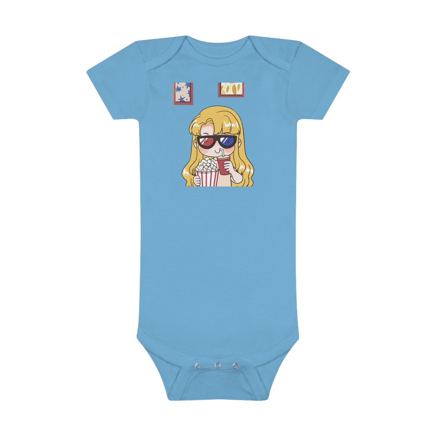 Girls Baby Short Sleeve Onesie