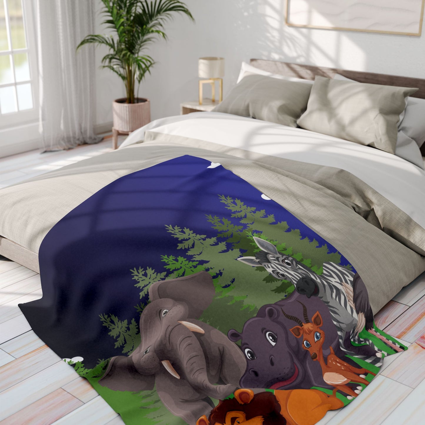 Copy of Animal Friends Arctic Fleece Blanket