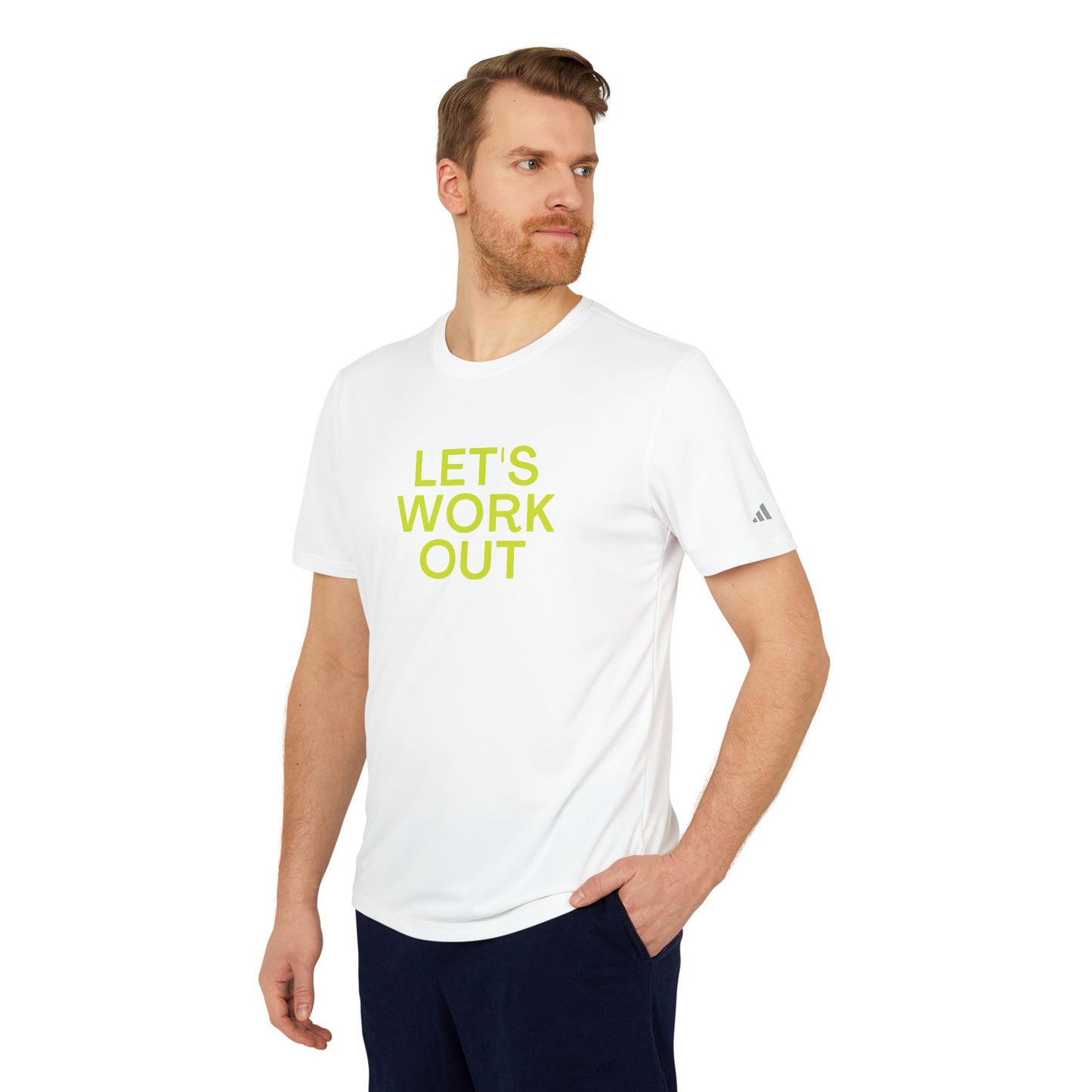 Let's Work Out adidas® Men's Sport T-shirt