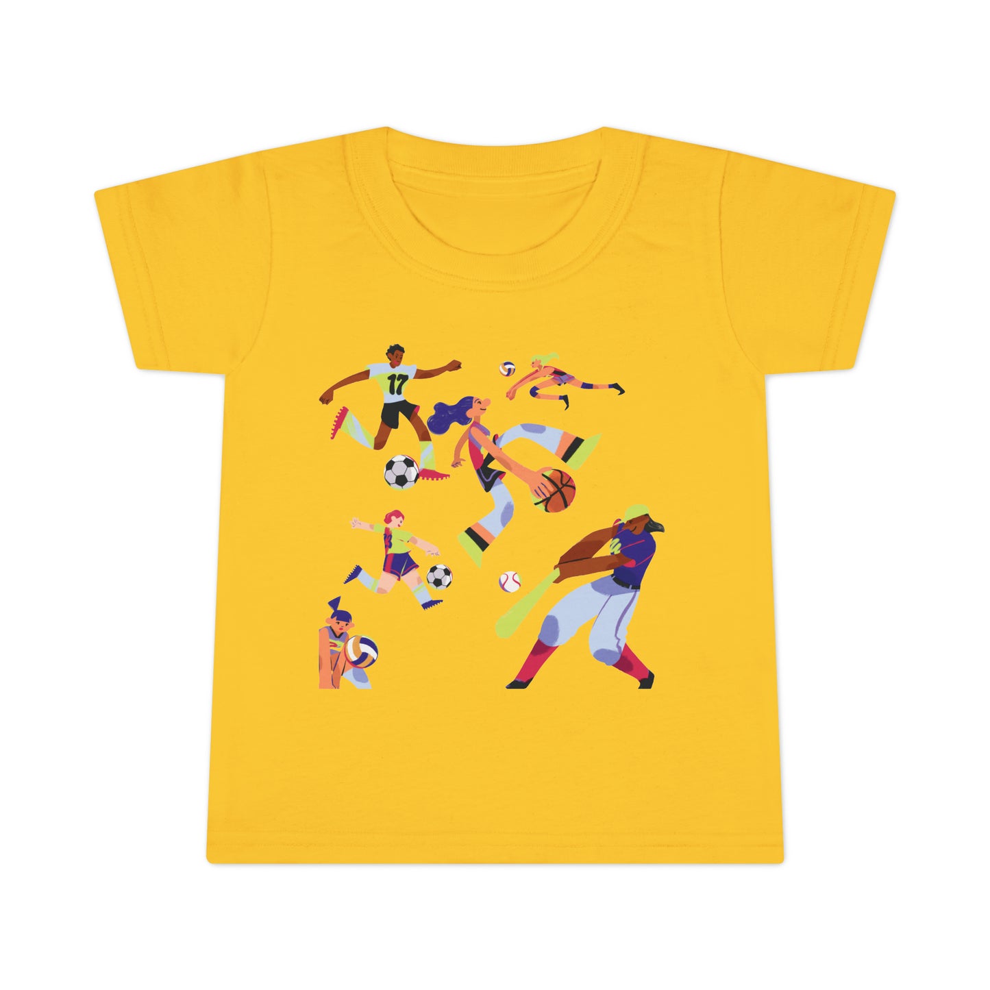 Sports Toddler Girl T-shirt