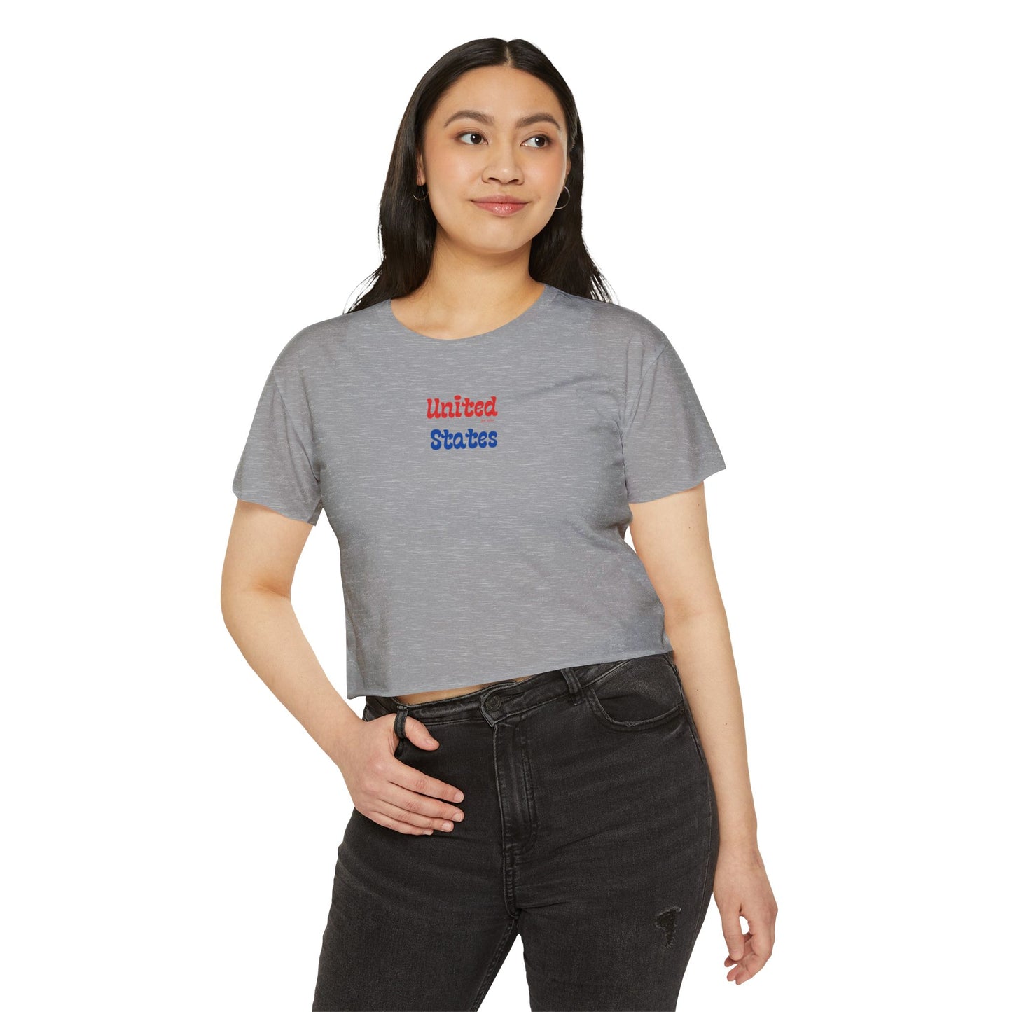 United States Crop Top T-shirt