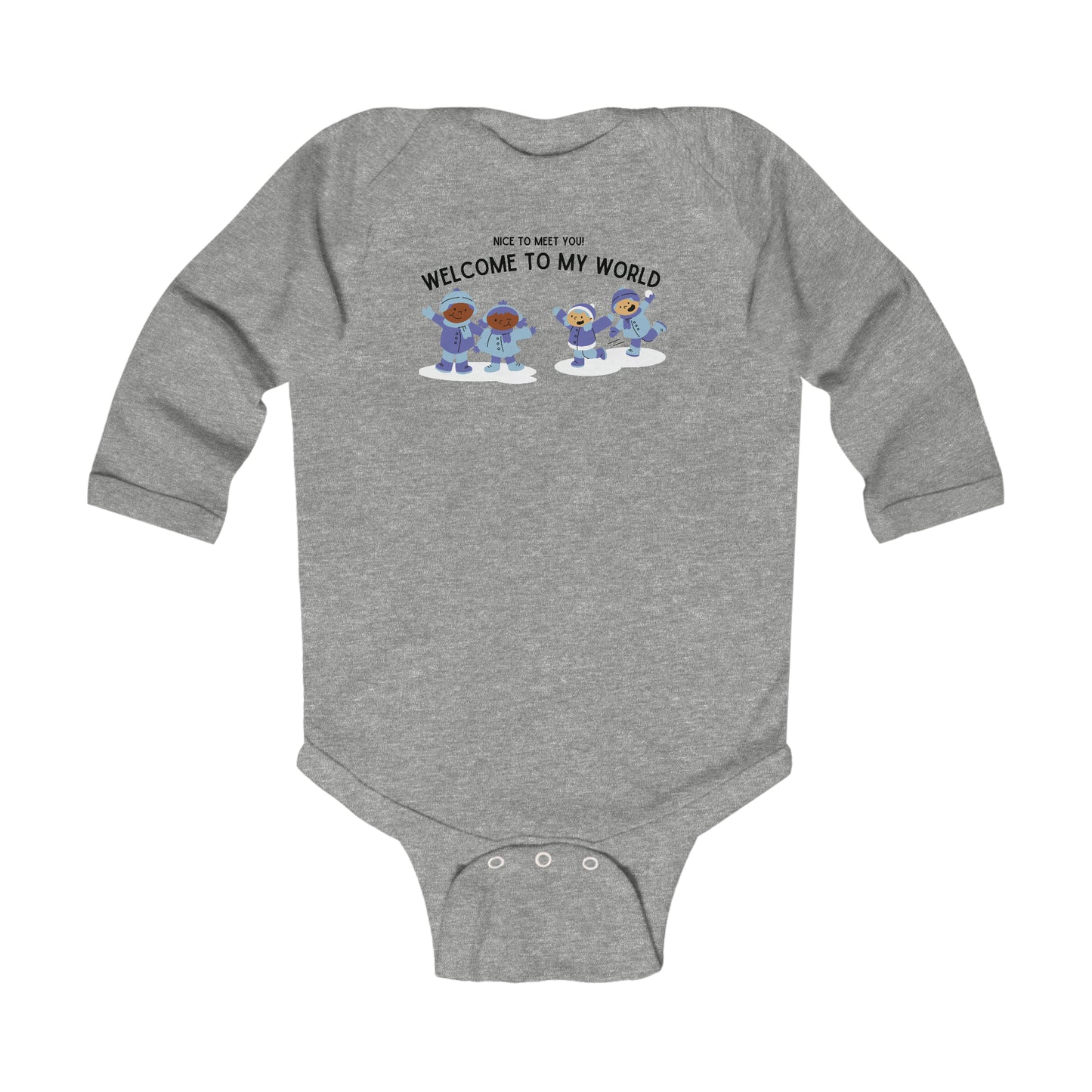 Infant Boy Long Sleeve Bodysuit