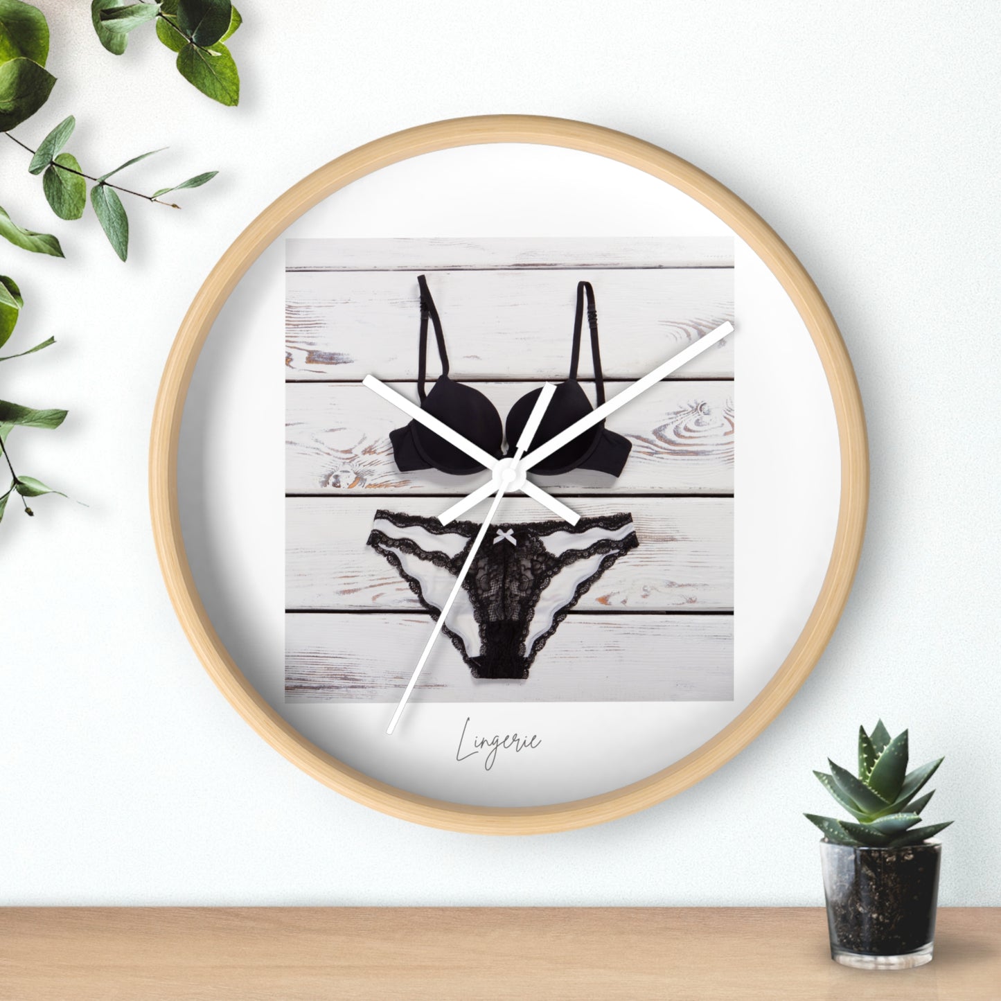 Lingerie Wall Clock