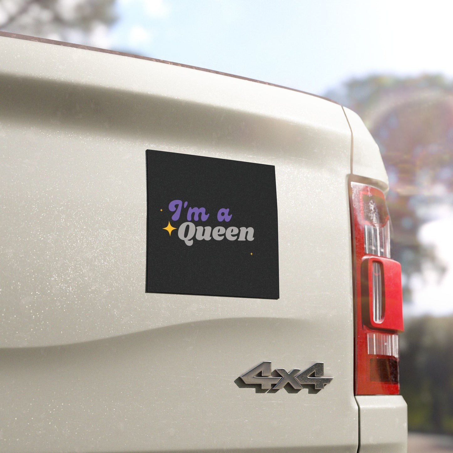 Queen Car Magnets - Magnetic Royalty for Your Ride