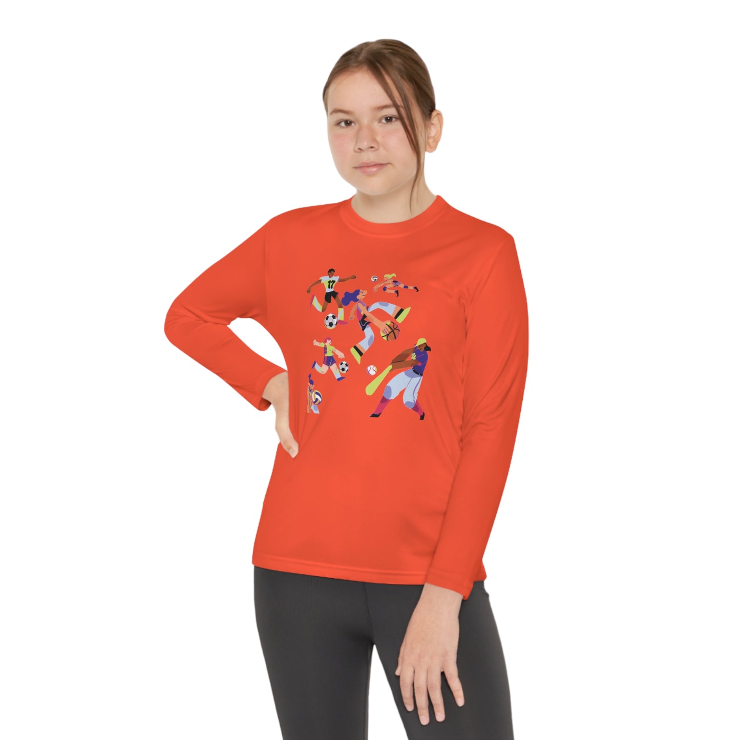 Youth Girl Long Sleeve T-shirt