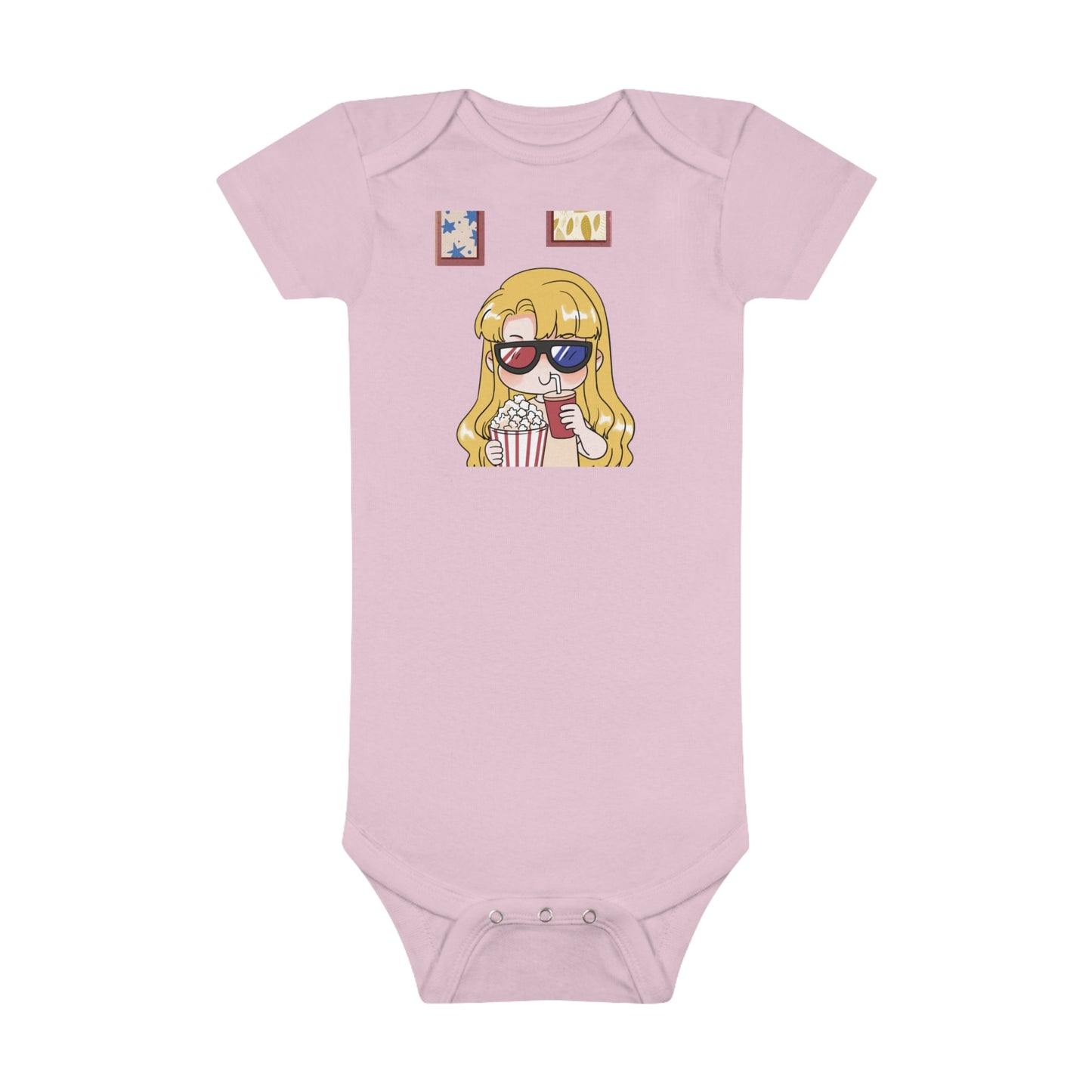 Girls Baby Short Sleeve Onesie