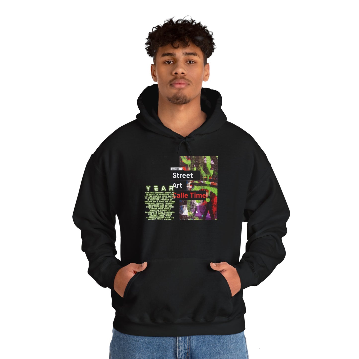 Graffiti Art Men's Hoodie Sweatshirt