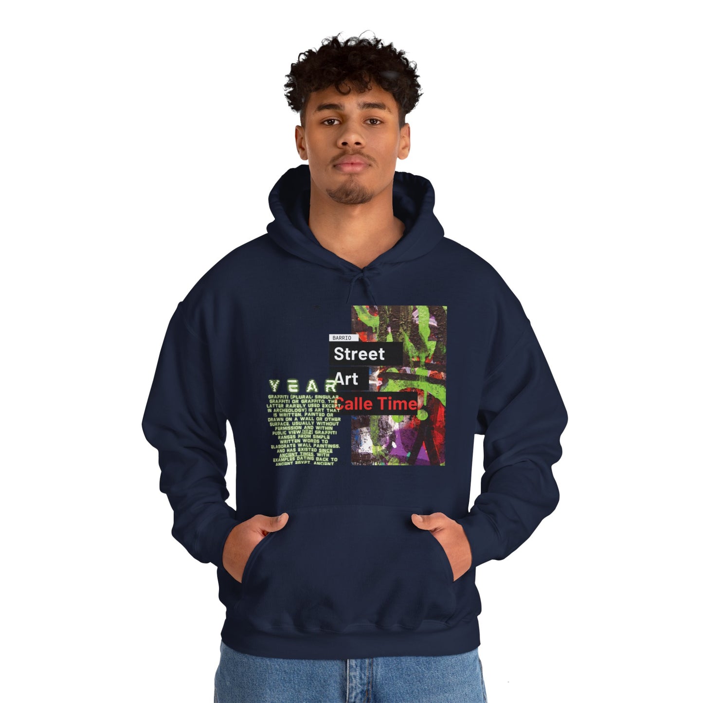 Graffiti Art Hooded Sweatshirt