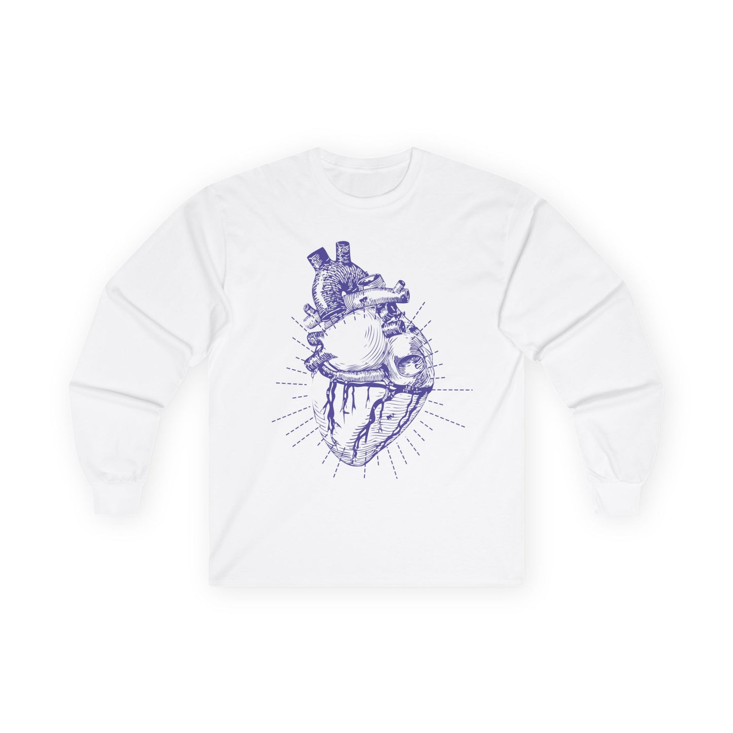 Heart Anatomy Men's Ultra Cotton Long Sleeve T-Shirt