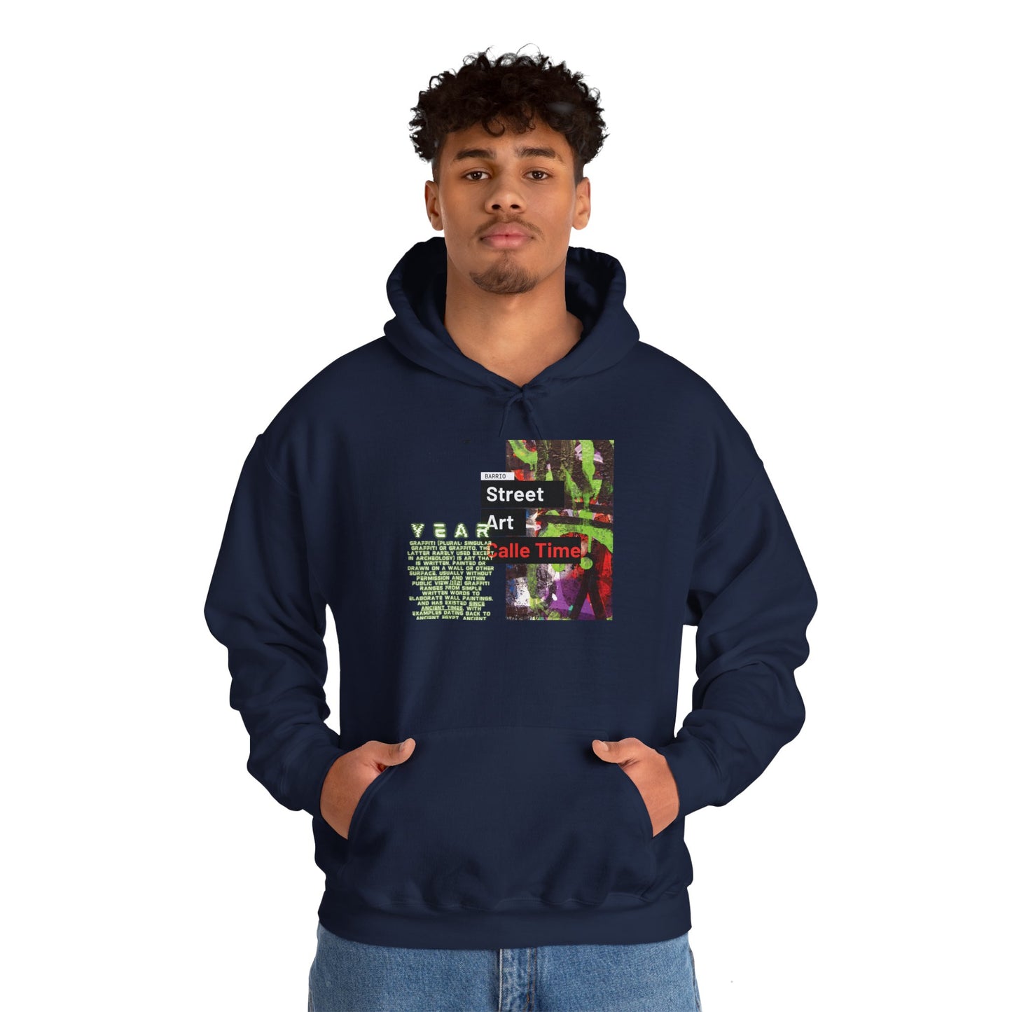 Graffiti Art Men's Hoodie Sweatshirt