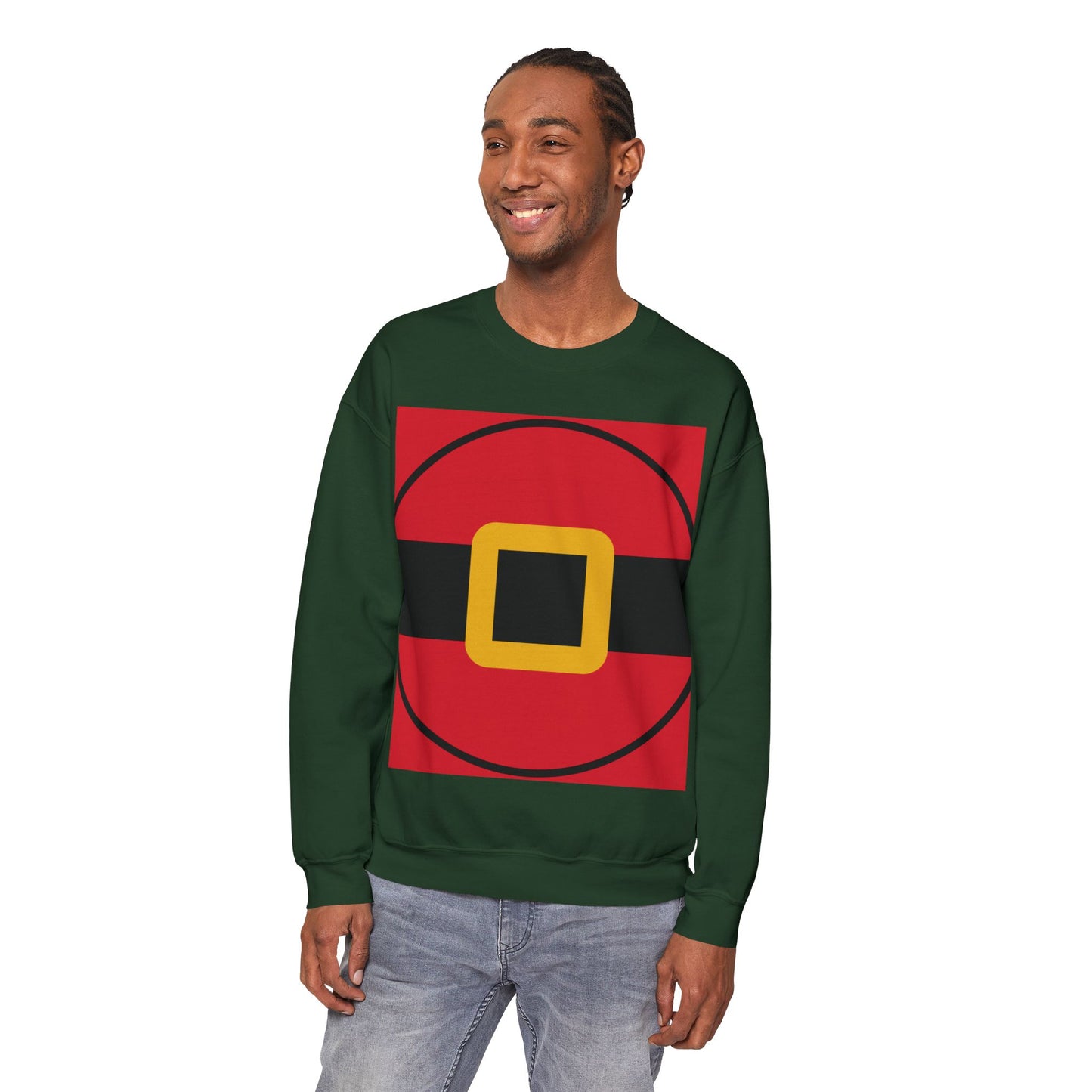 Santa’s Outfit Christmas Sweatshirt – Unisex Holiday