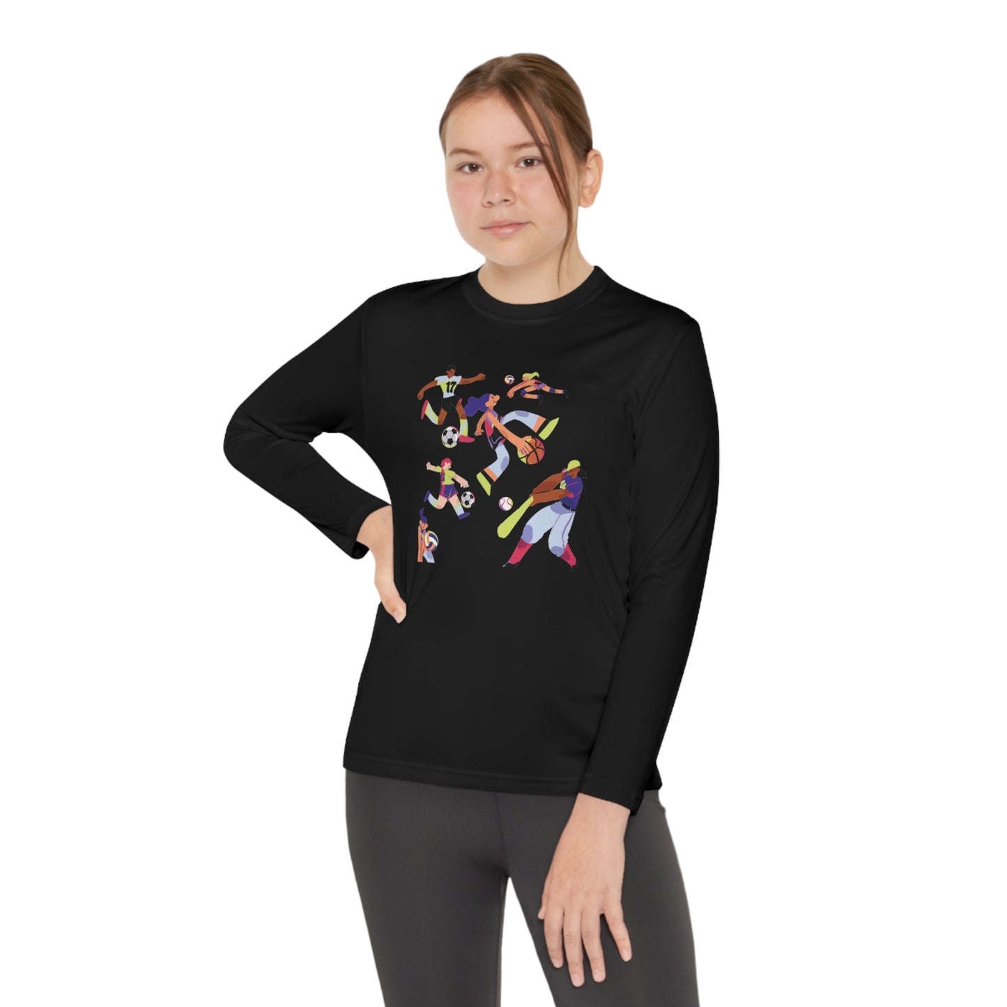 Youth Girl Long Sleeve T-shirt