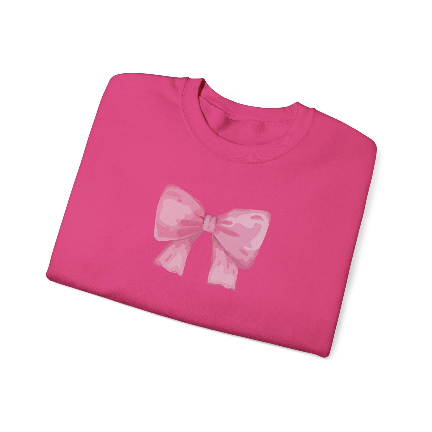 Pink Bow Women's  Sweatshirt Crewneck