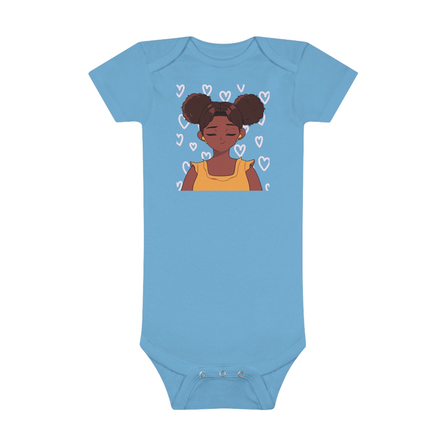 Girls Baby Short Sleeve Onesie