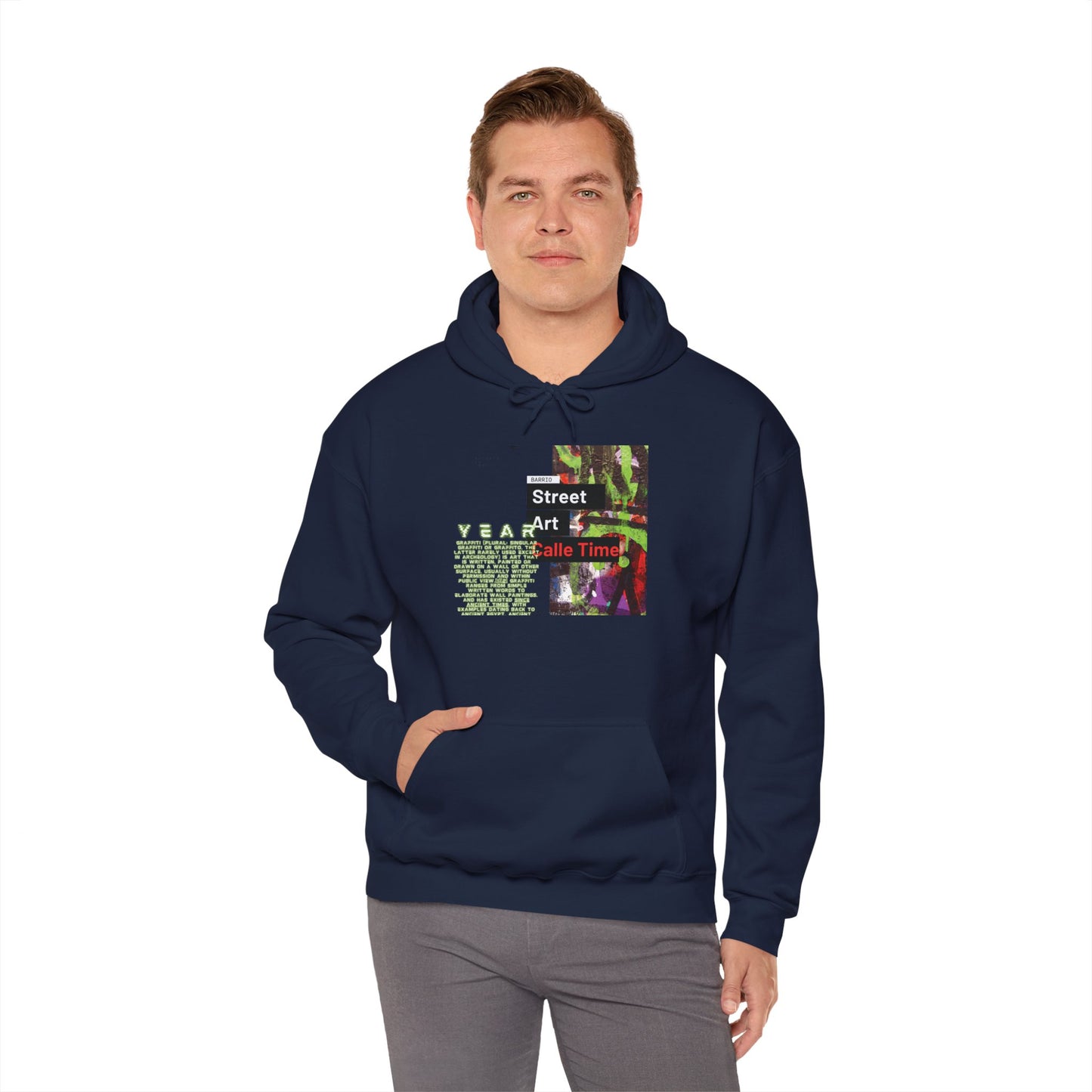 Graffiti Art Men's Hoodie Sweatshirt