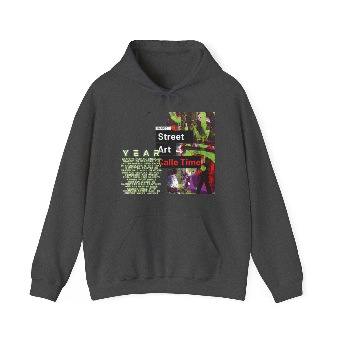 Graffiti Art Hooded Sweatshirt