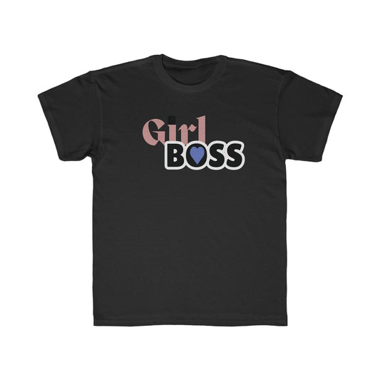 Girls Kids T-shirt girl boss