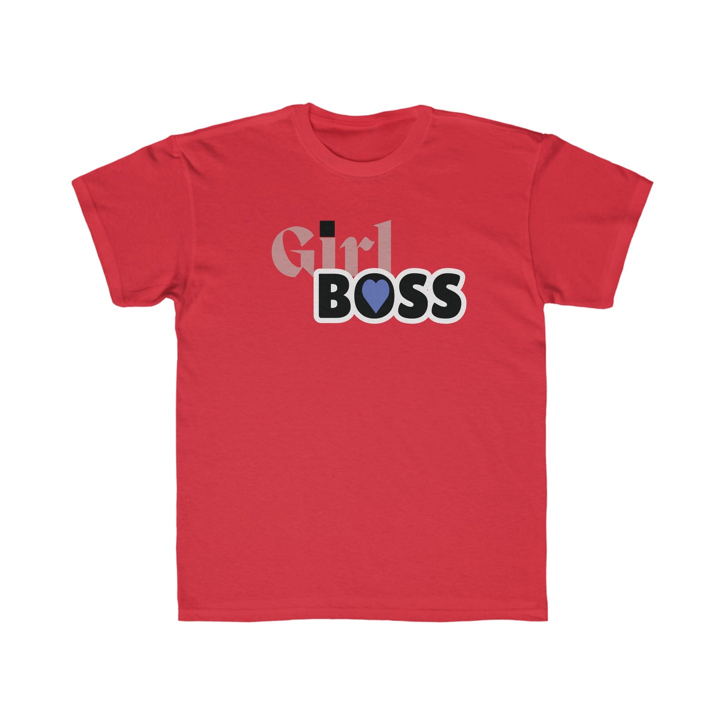 Girls Kids T-shirt girl boss