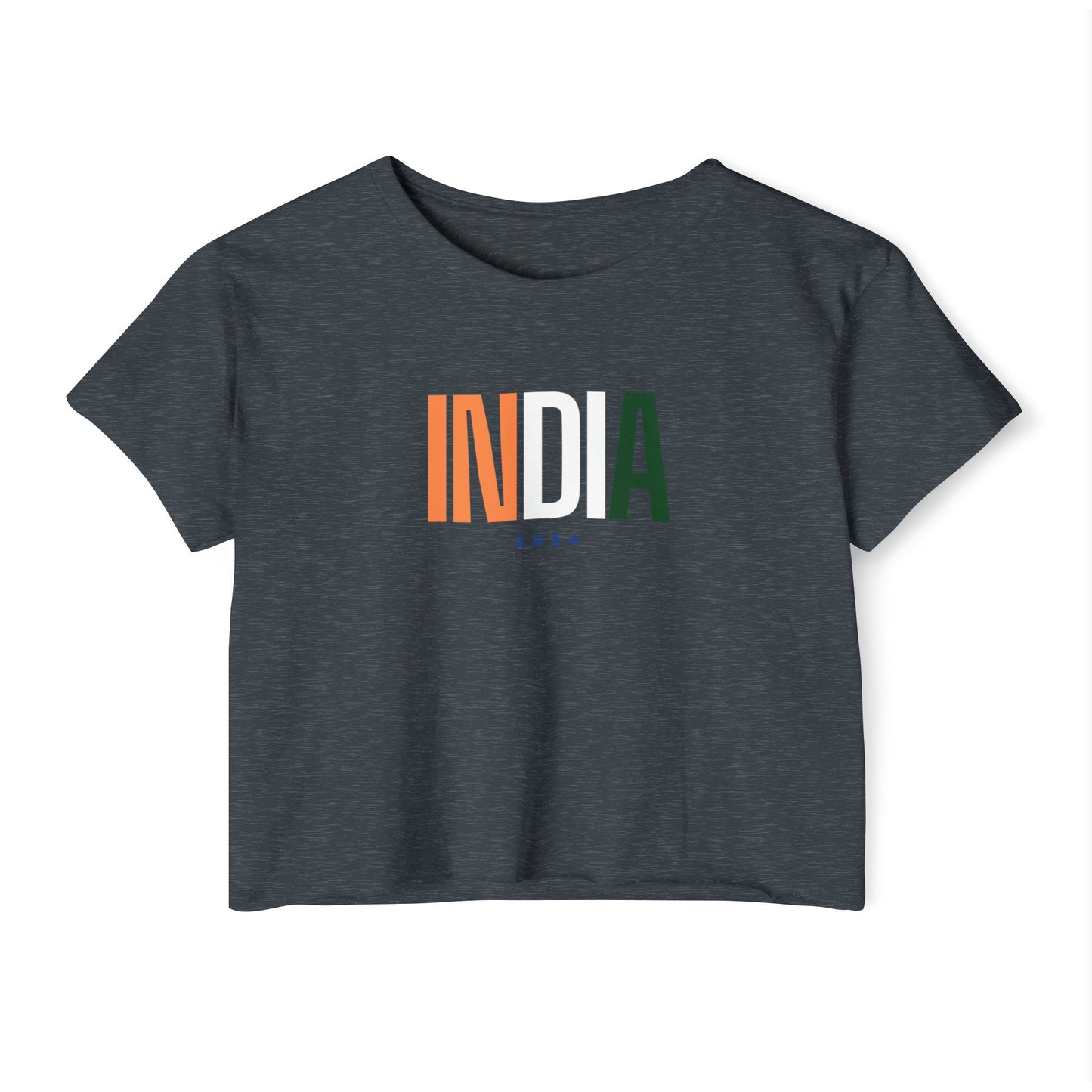 India Women's Crop Top T-shirt