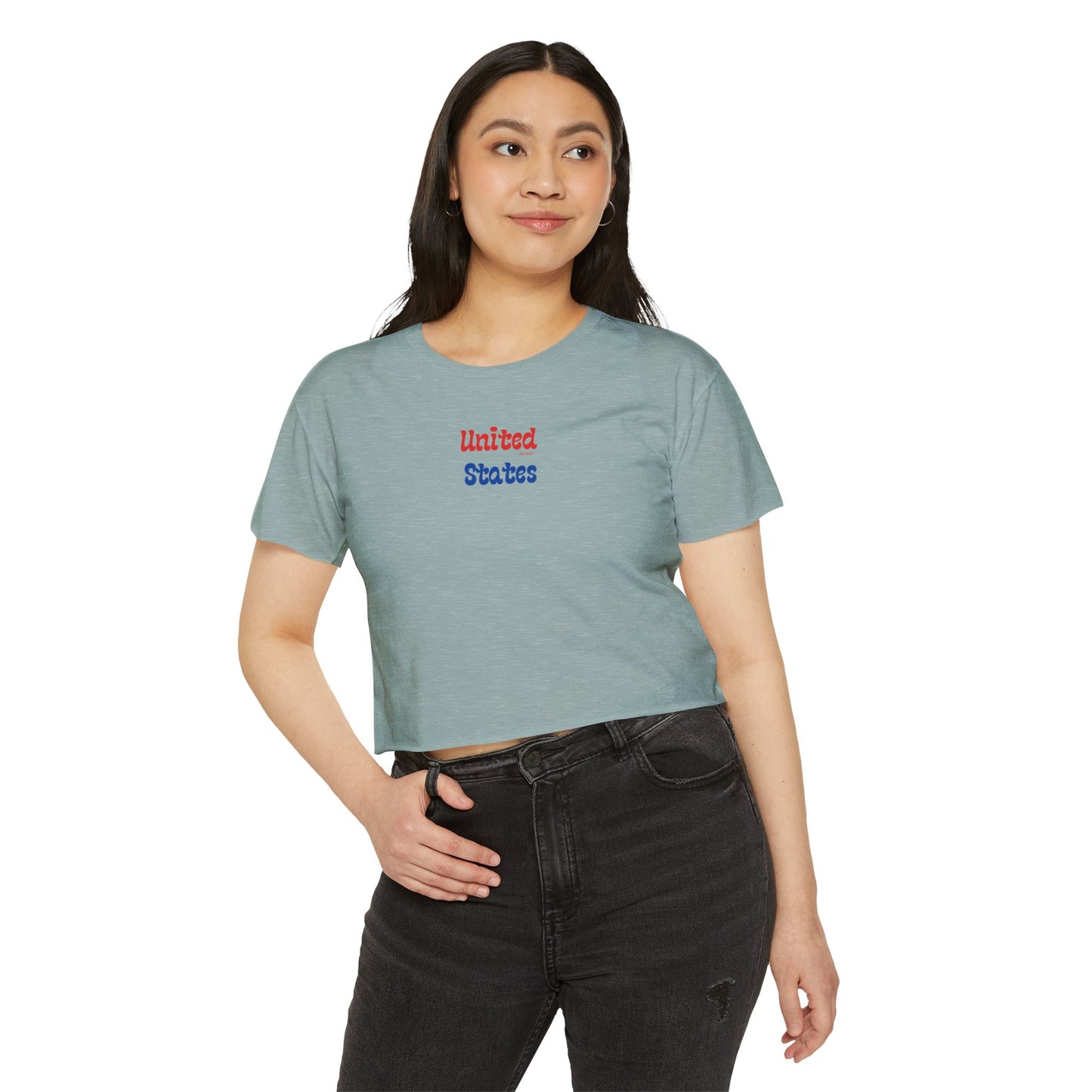 United States Crop Top T-shirt