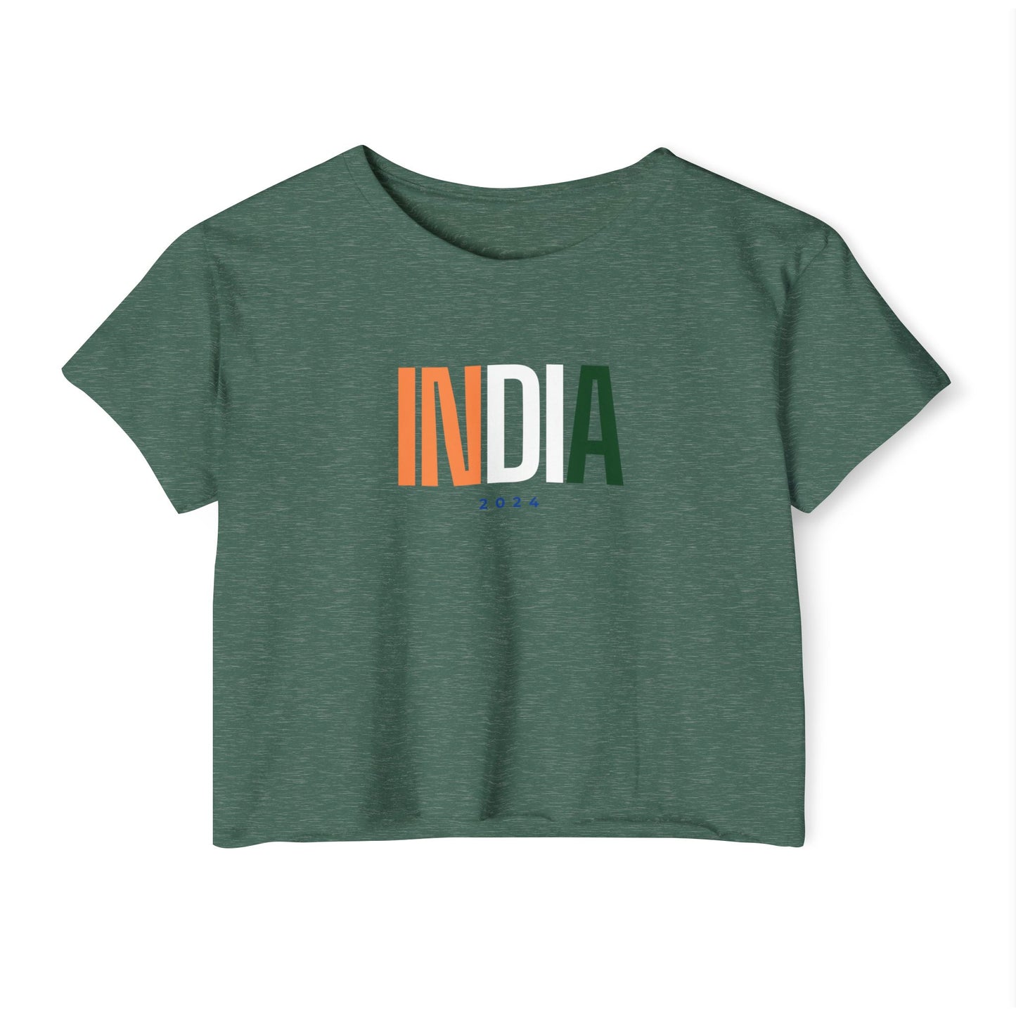 India Women's Crop Top T-shirt