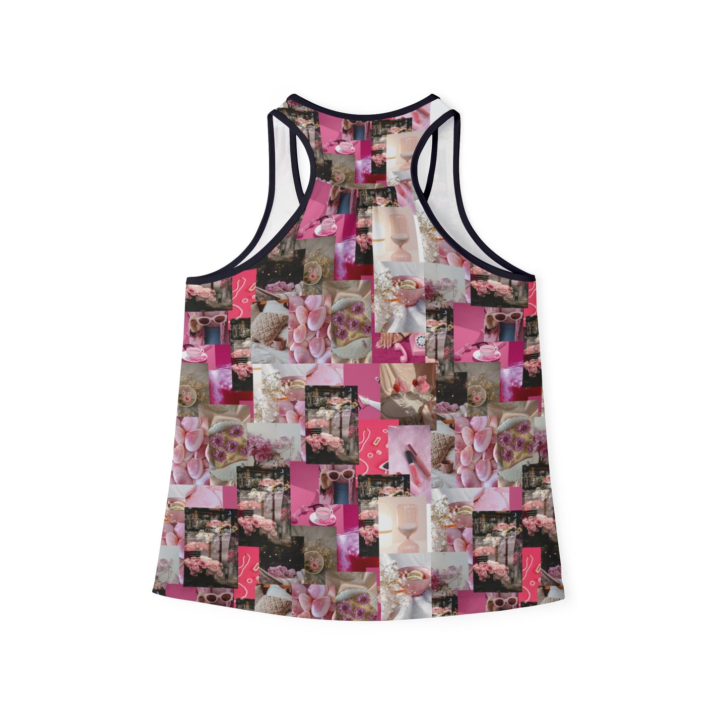 Pink Collage Women's Tank Top