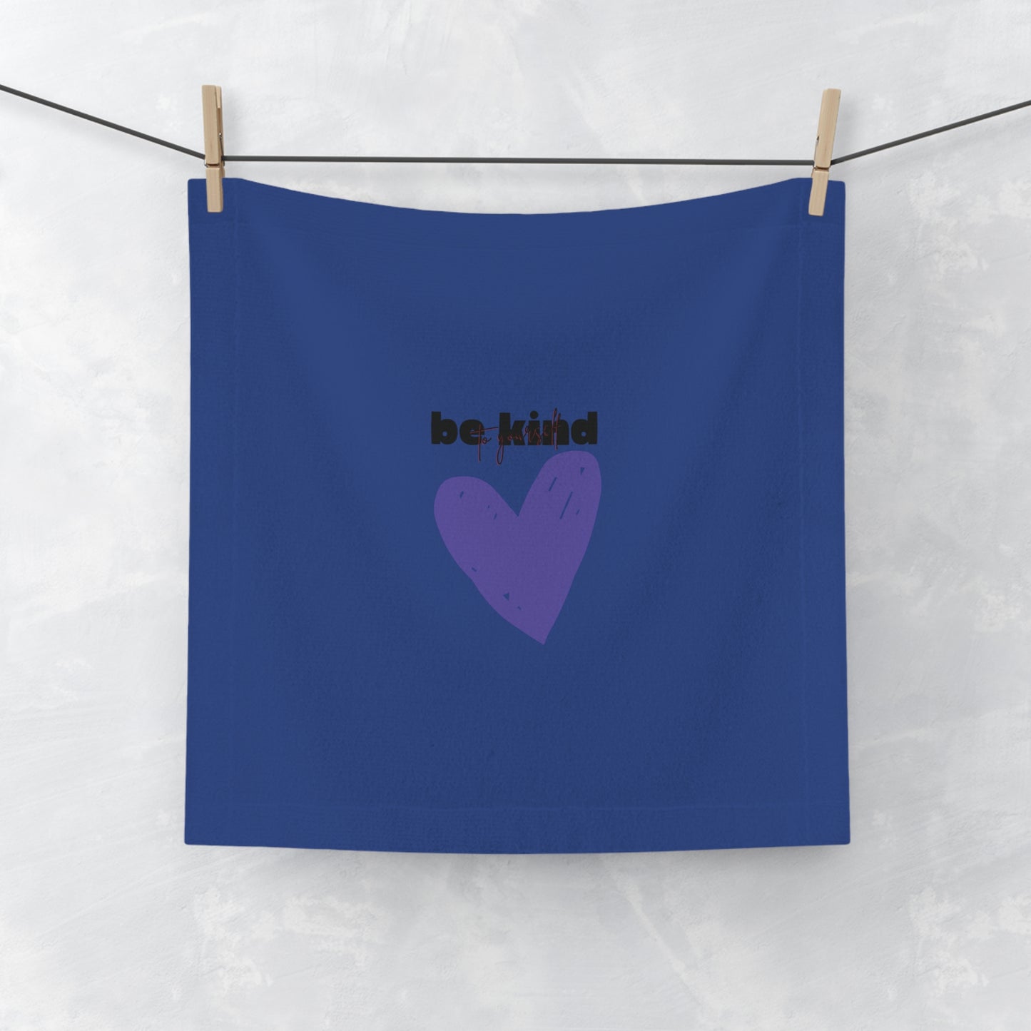 Be Kind Face Towel