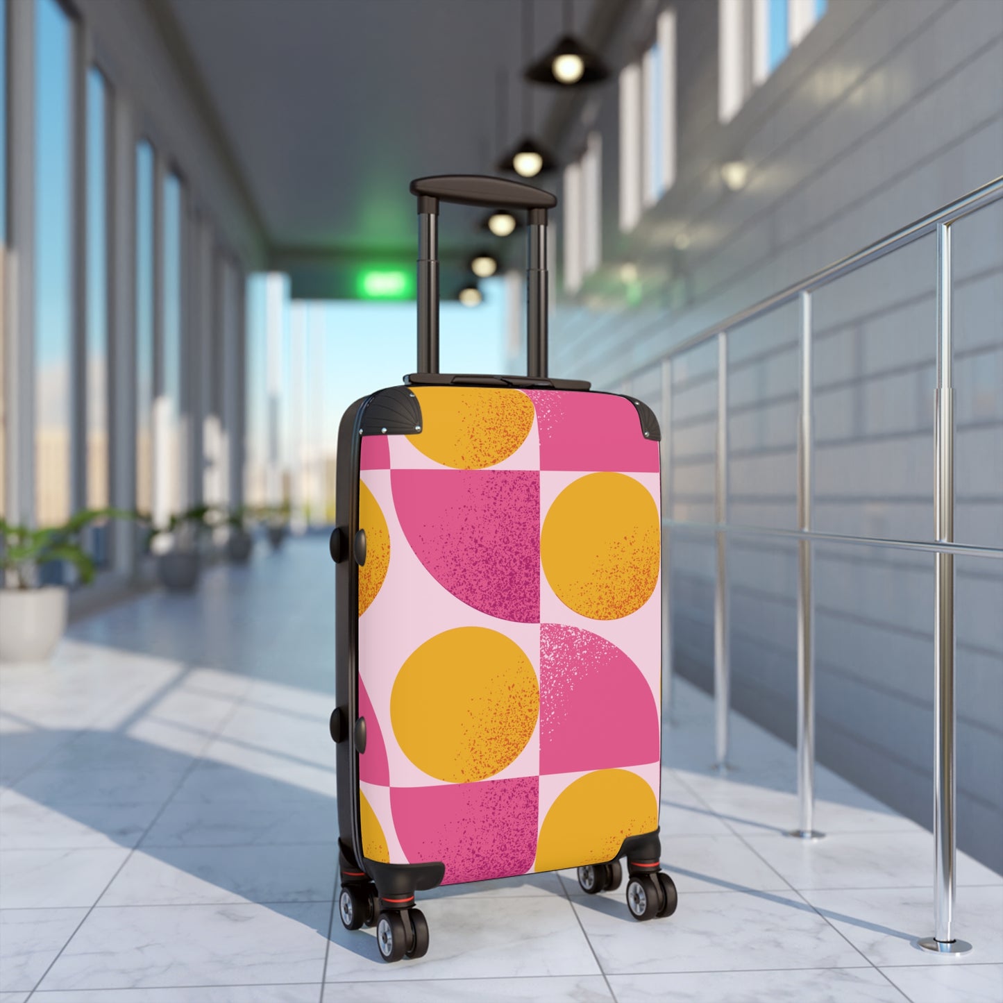 Pink Orange Suitcase