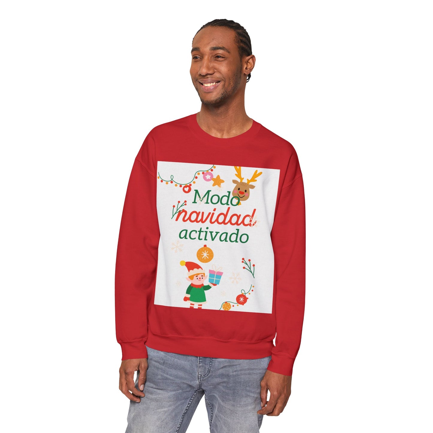 Navidad Mode Ugly Sweater Sweatshirt- Unisex