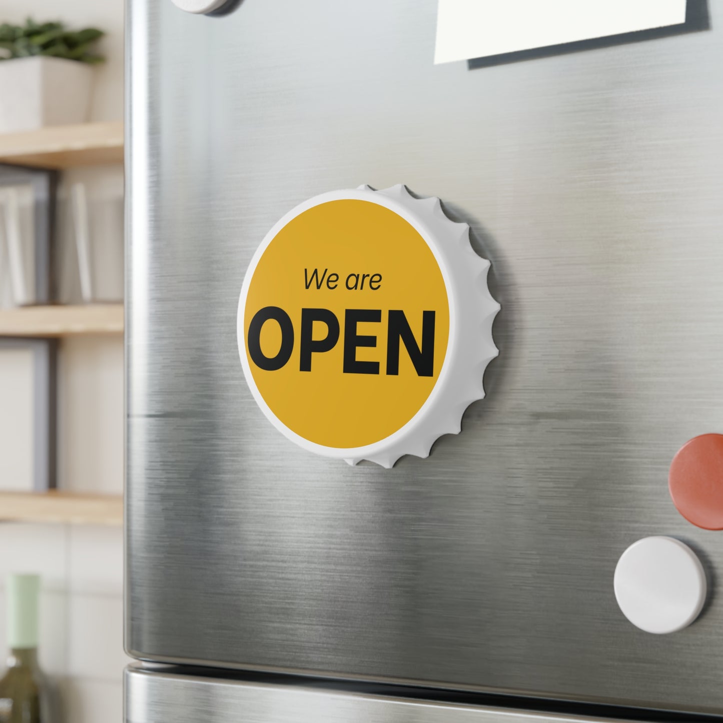 Black & Yellow Bottle Opener