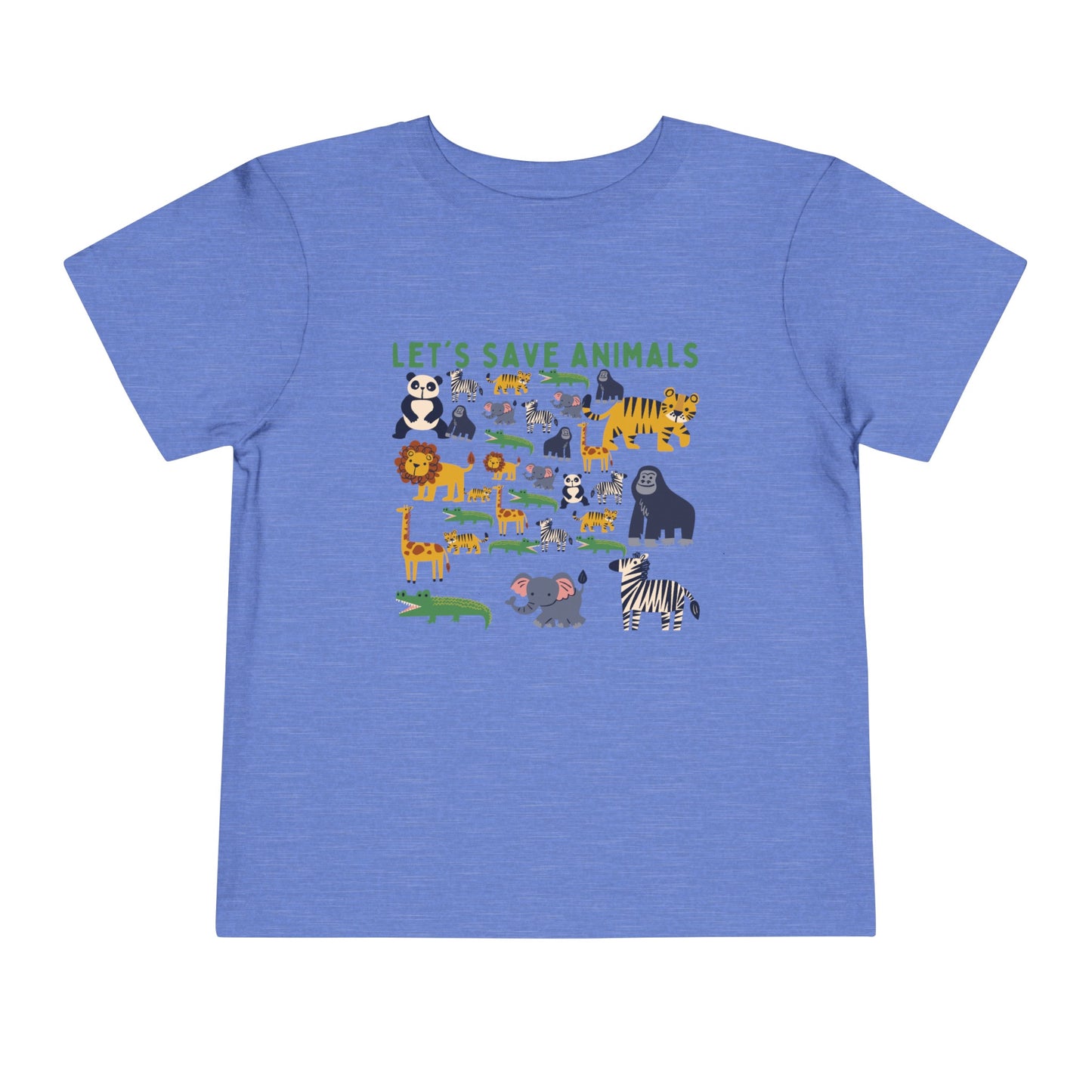 Boys Toddler Short Sleeve Tee Animals