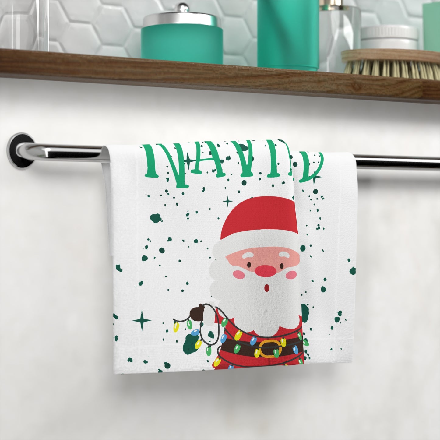 Face Towel- Navidad Decor