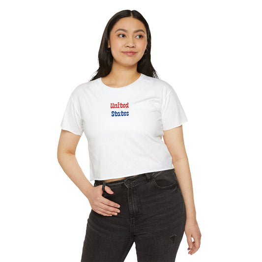 United States Crop Top T-shirt