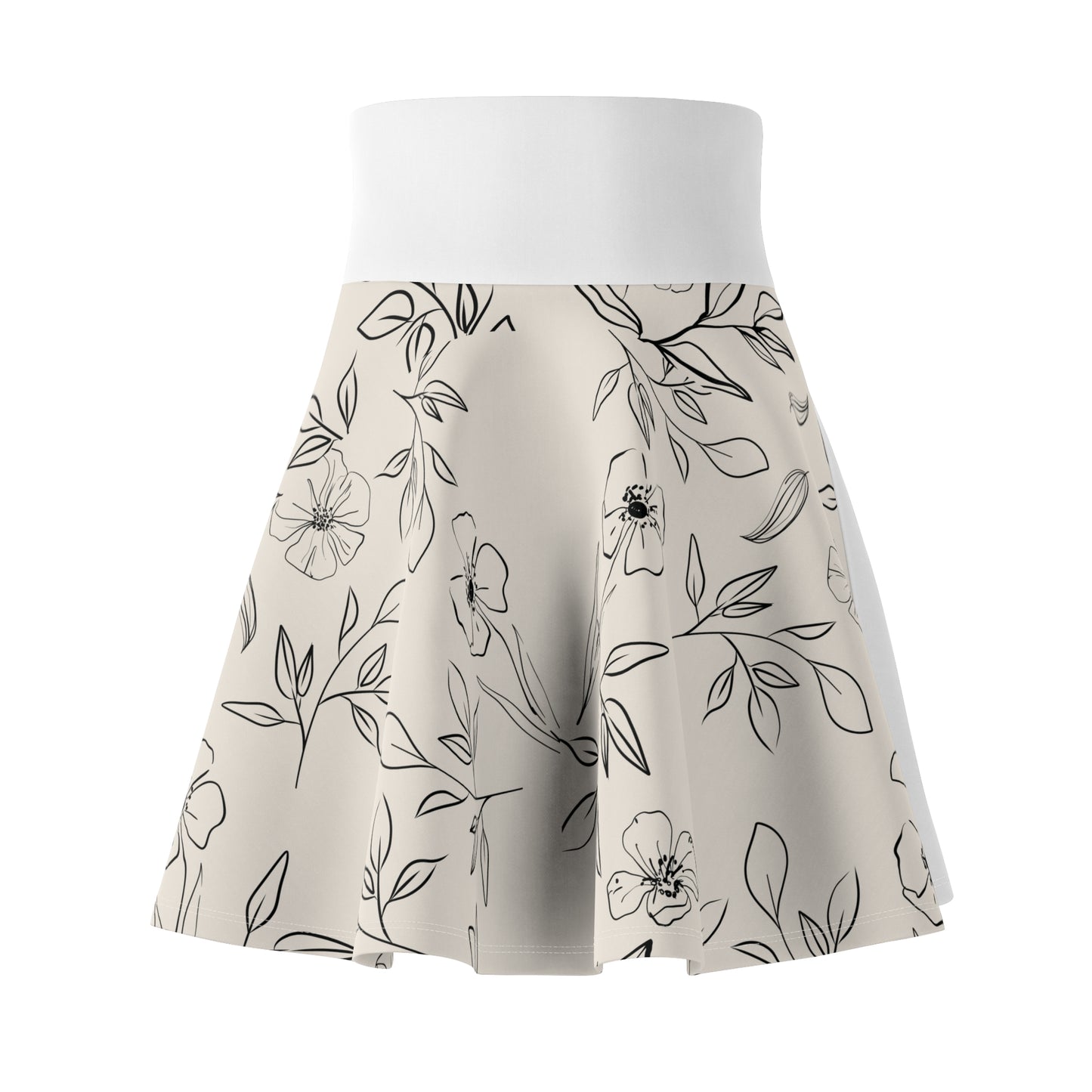 Skirt Flowers & Leaves